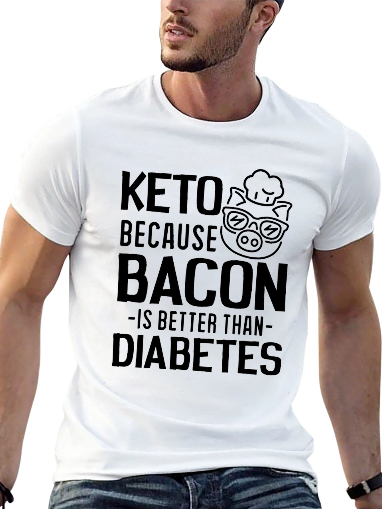 Keto Bacon Diabetes T-Shirt