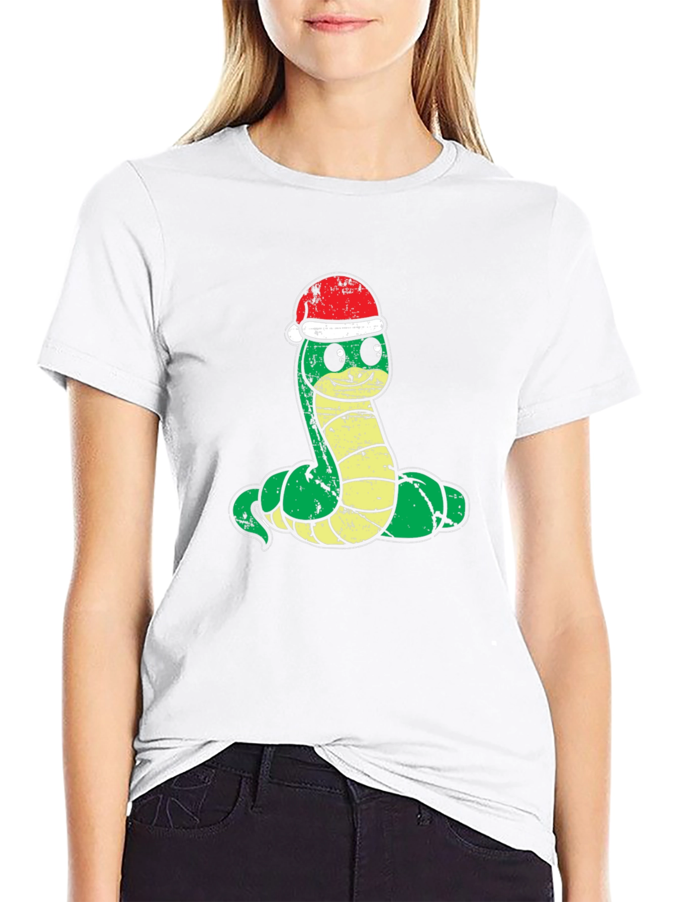 Festive Snake Graphic Tee