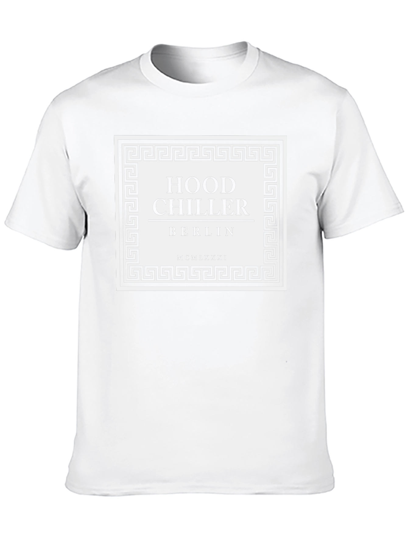 Hood Chiller Berlin Tee - Black Graphic T-Shirt