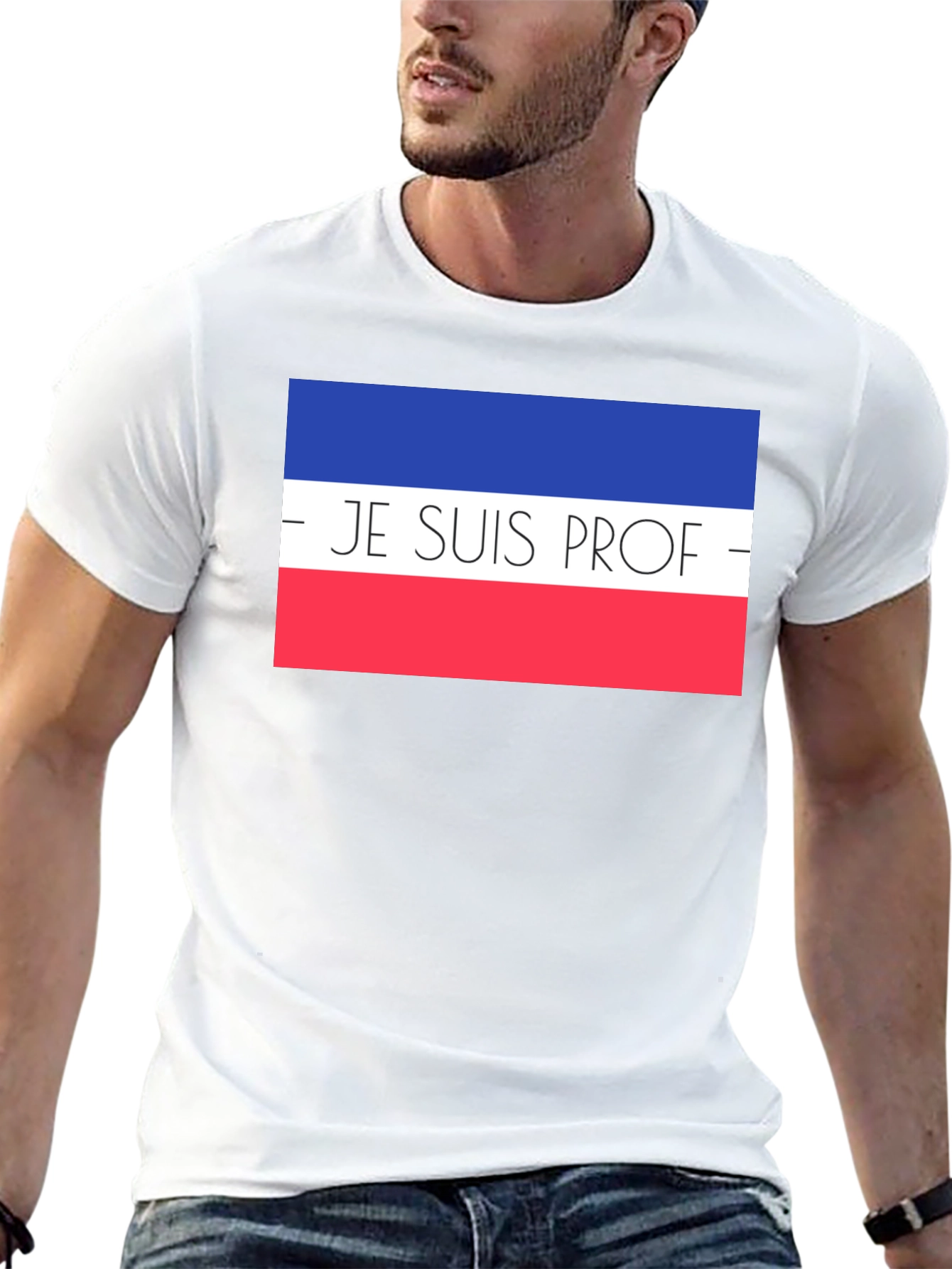 Je Suis Prof T-Shirt - French Teacher Pride Tee