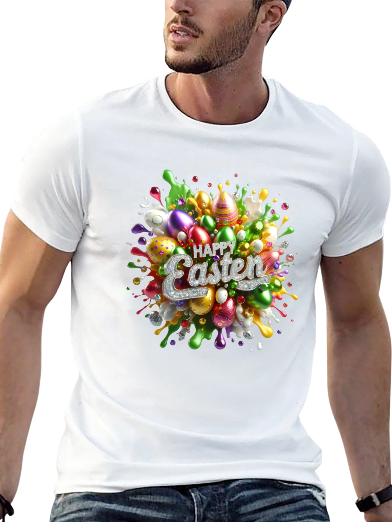 Happy Easter Egg-splosion T-Shirt