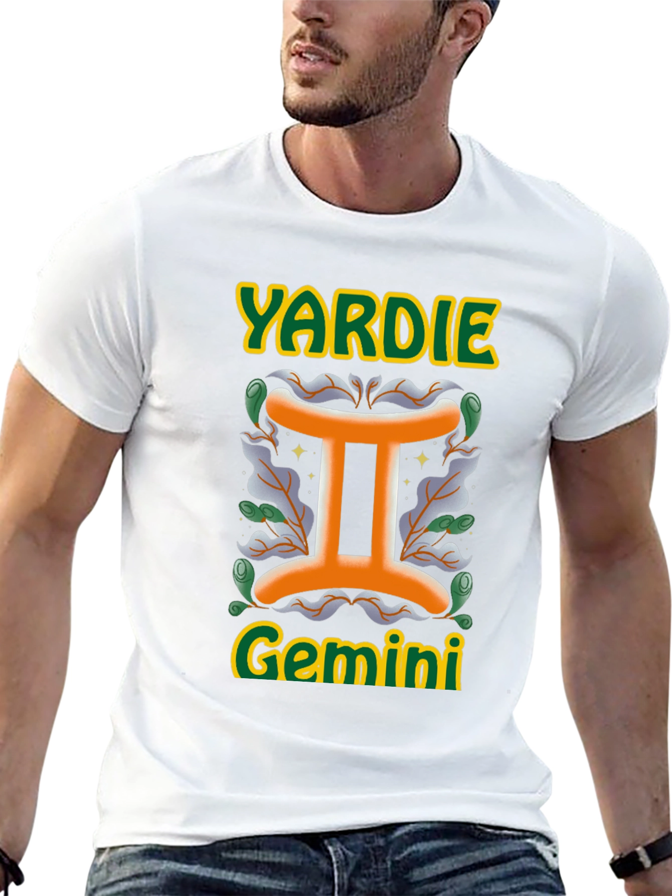 Yardie Gemini T-Shirt Zodiac Sign Tee