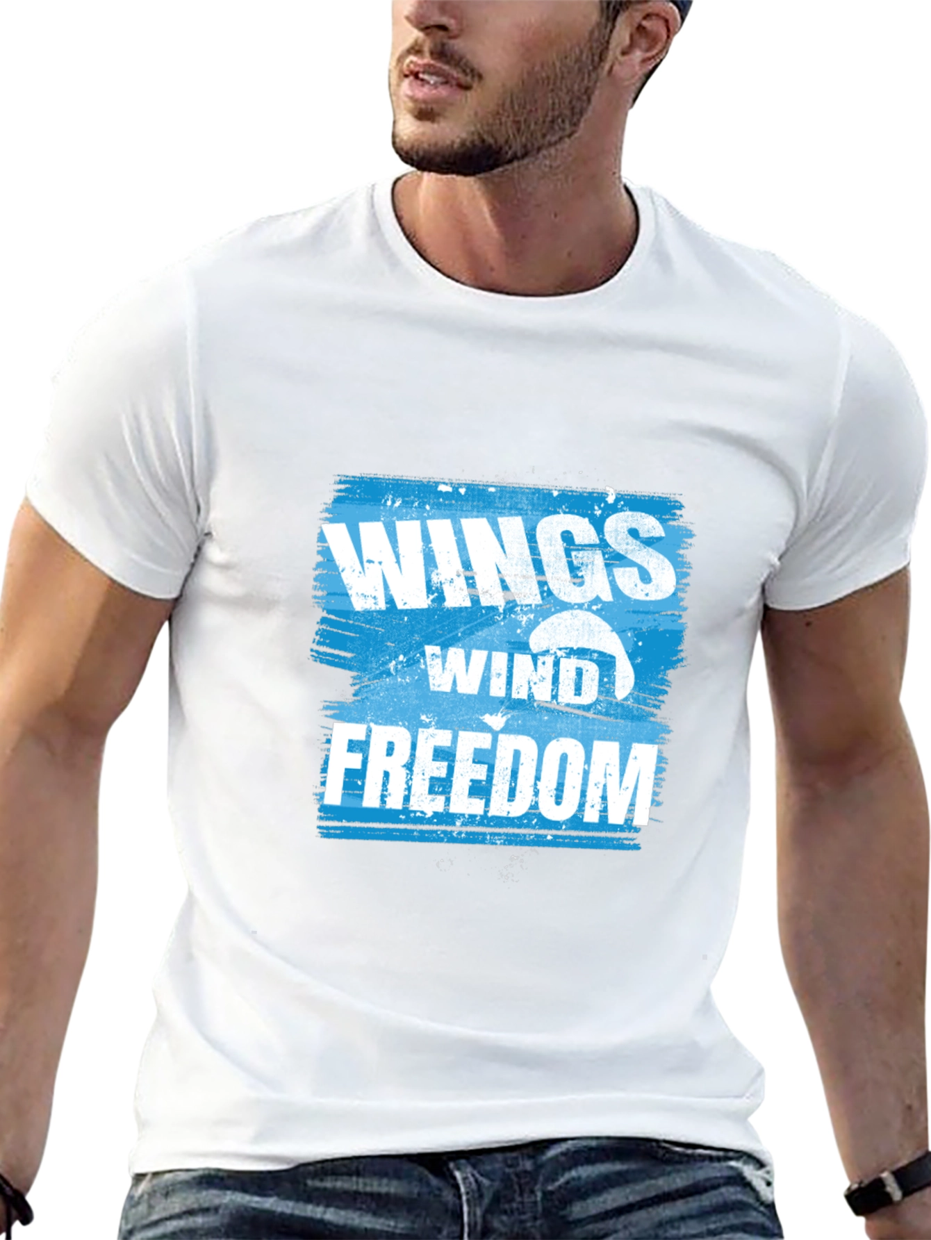 Wings Wind Freedom T-Shirt - Skydiving Apparel