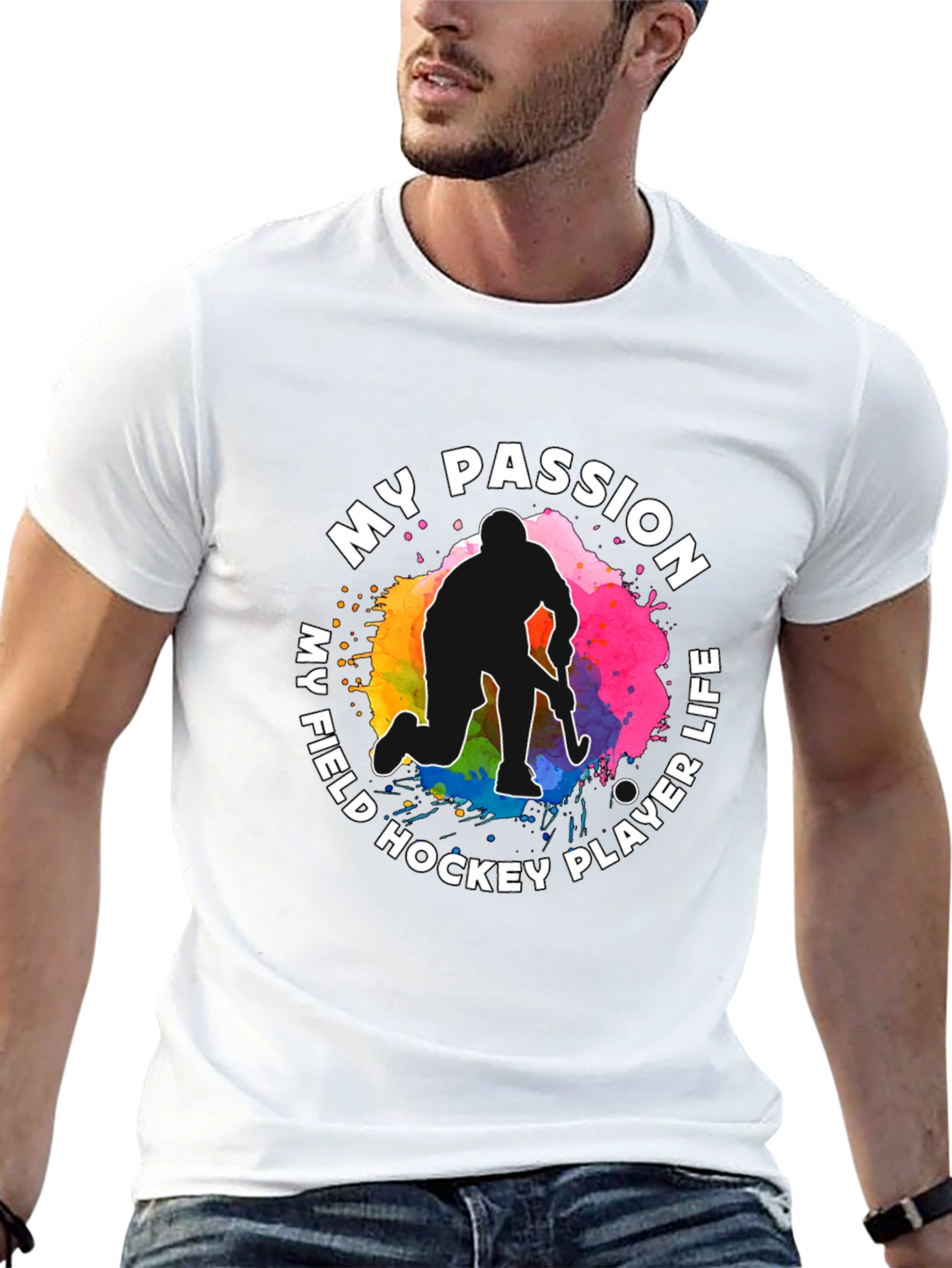 My Field Hockey Player Life Passion T-Shirt