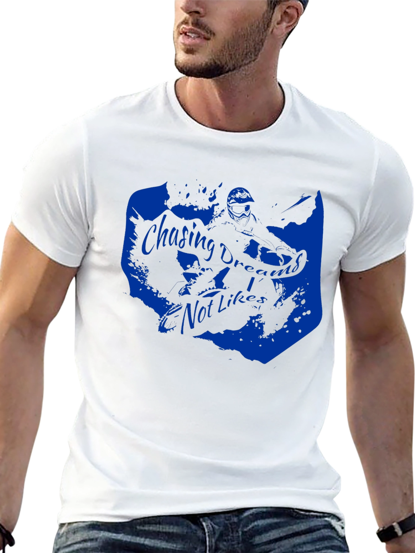 Chasing Dreams Graphic Tee - Black