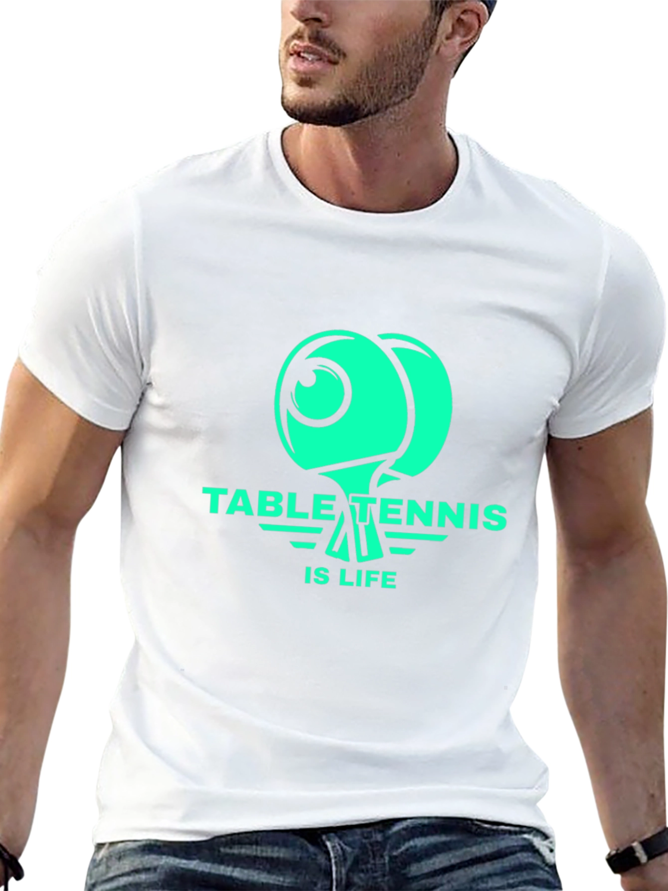 Table Tennis is Life T-Shirt - Graphic Tee