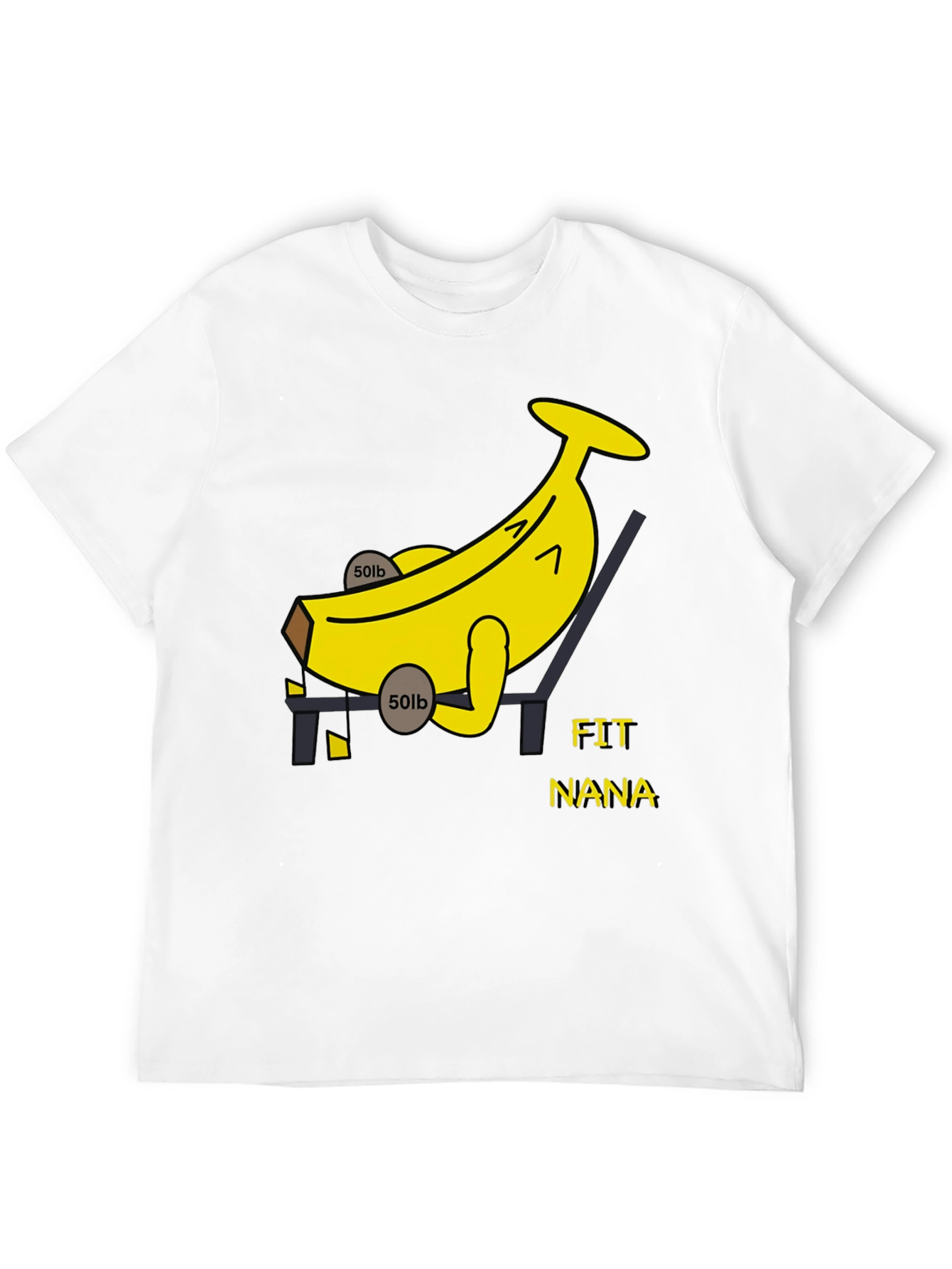 Fit Nana Banana Workout T-Shirt