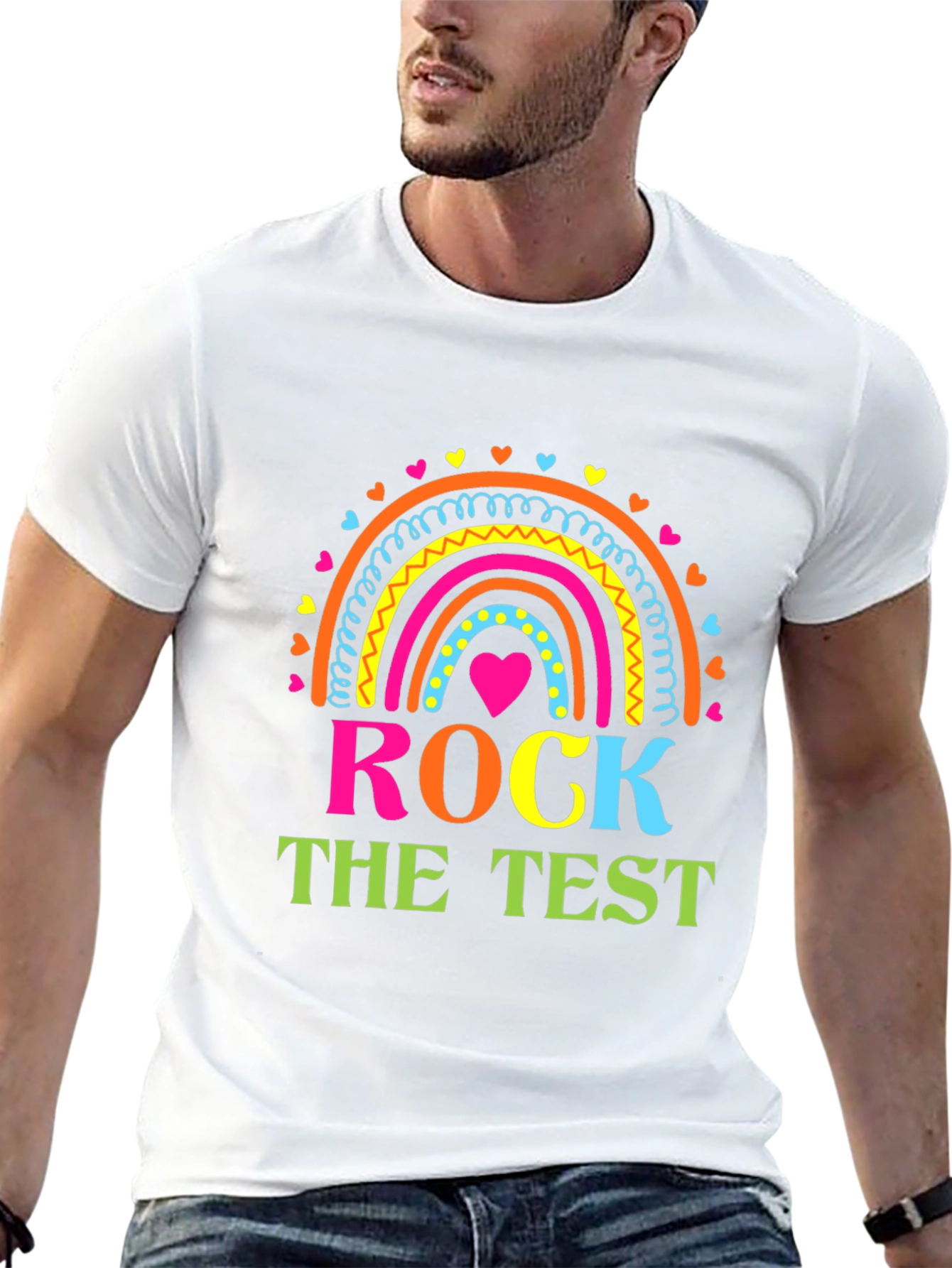 Rock The Test Rainbow T-Shirt