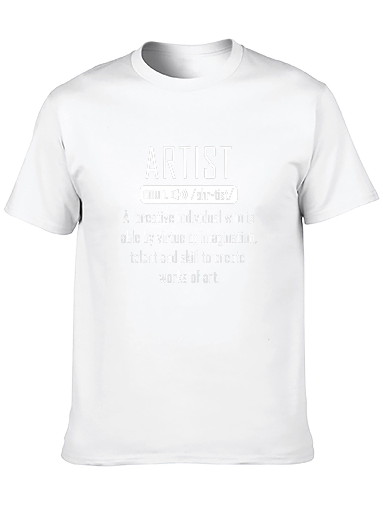 Artist Definition Graphic T-Shirt - Creative Expression