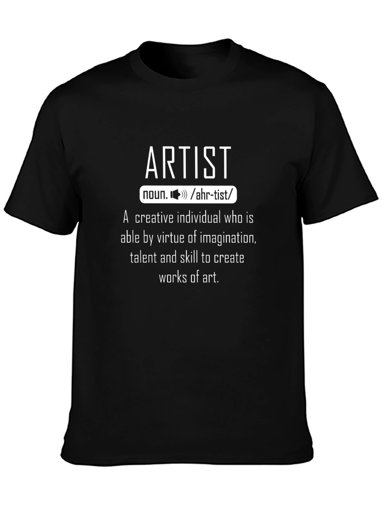 Artist Definition Graphic T-Shirt - Creative Expression