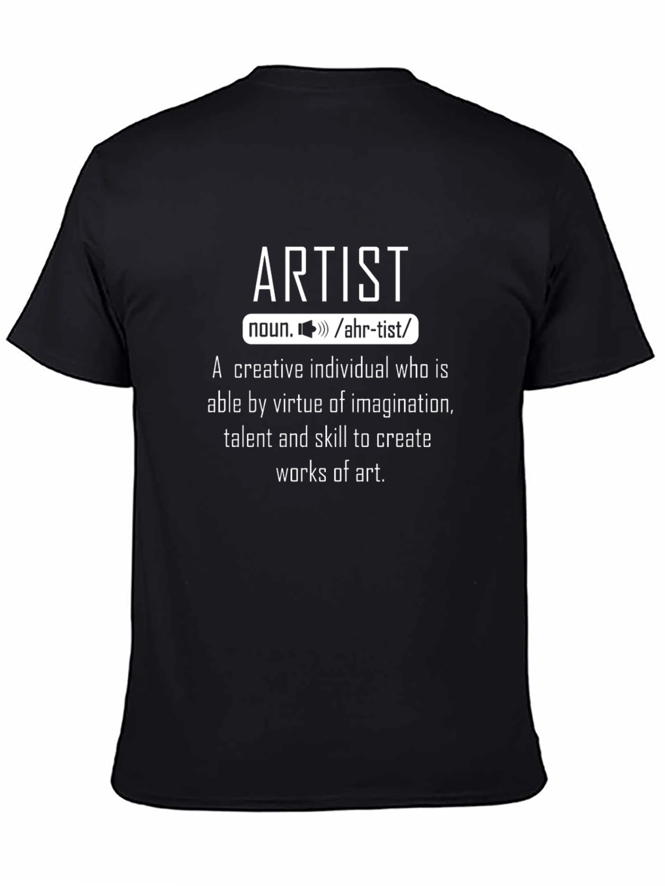 Artist Definition Graphic T-Shirt - Creative Expression