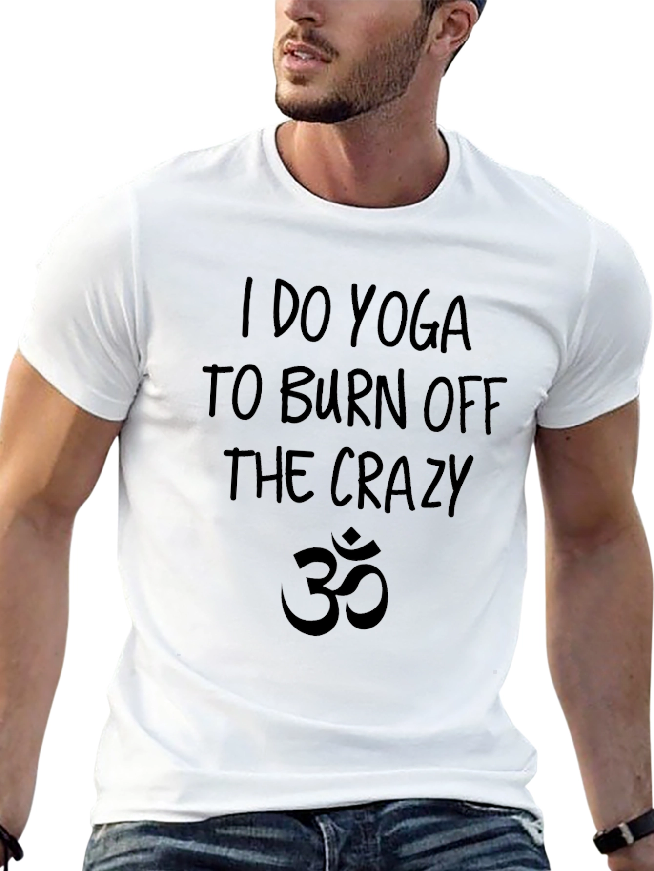 Yoga Crazy Burnout Graphic Tee