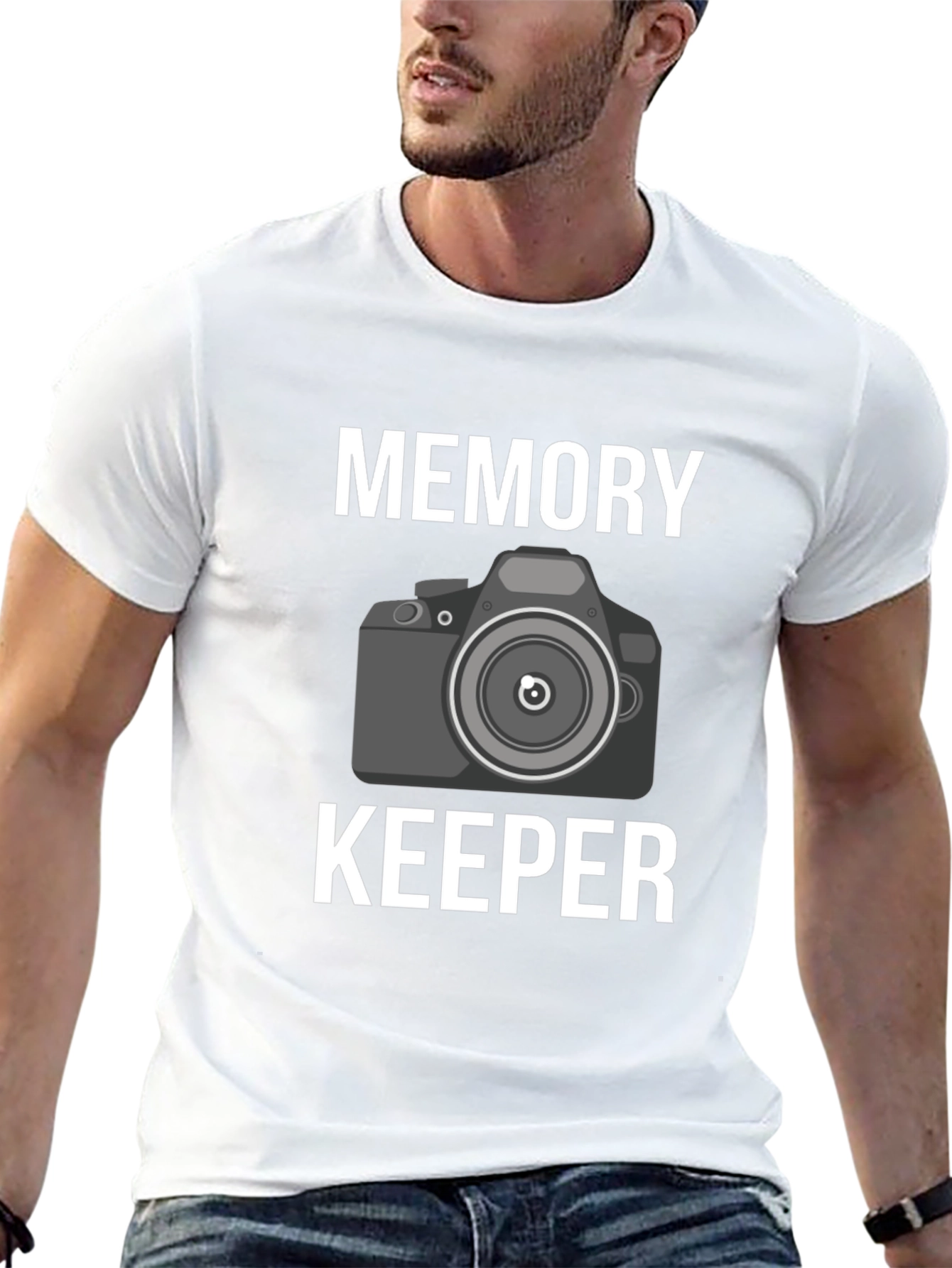 Memory Keeper Camera Graphic Tee - Black T-Shirt