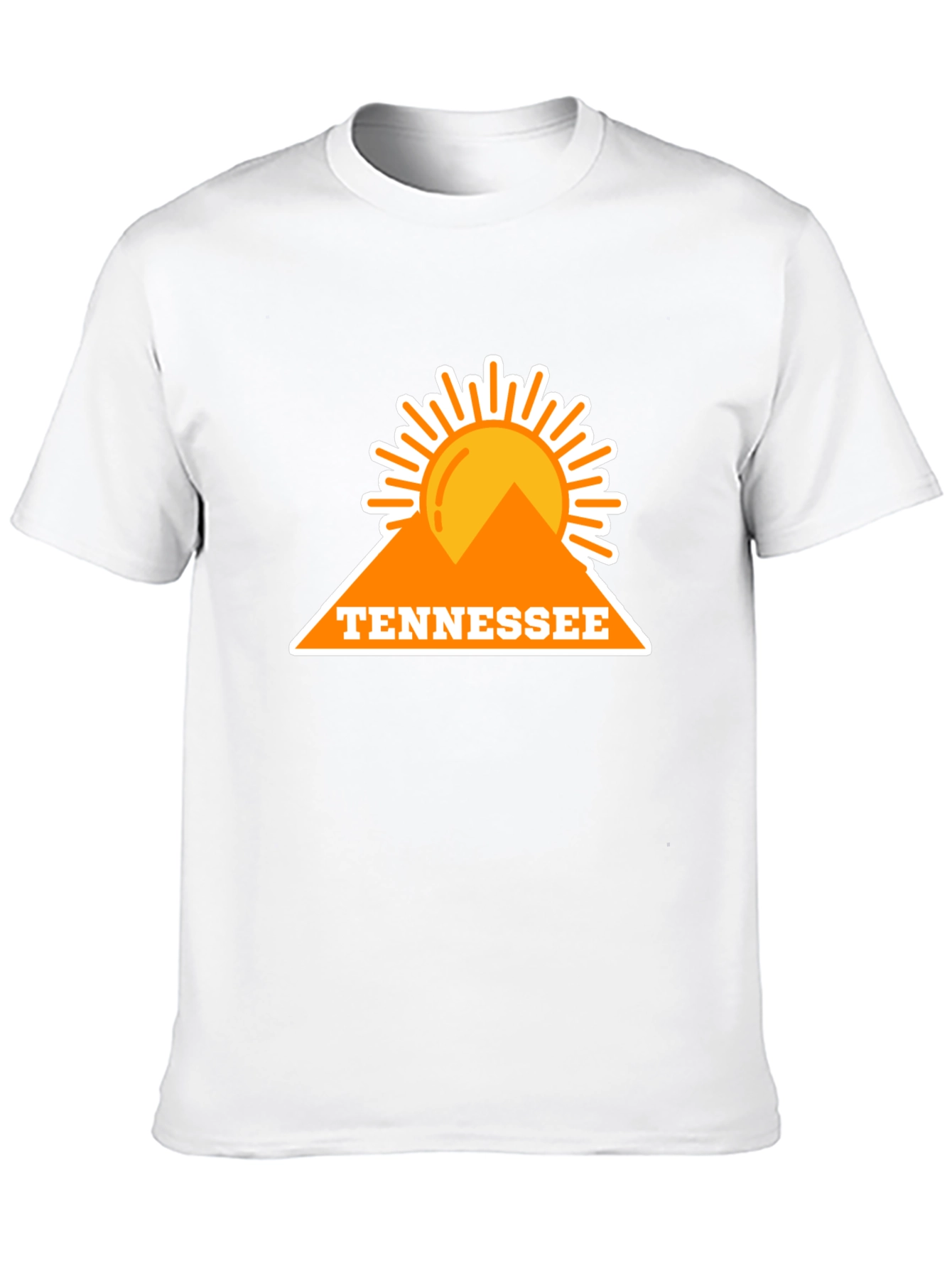 Tennessee Graphic Tee - Retro Mountain Sun Design