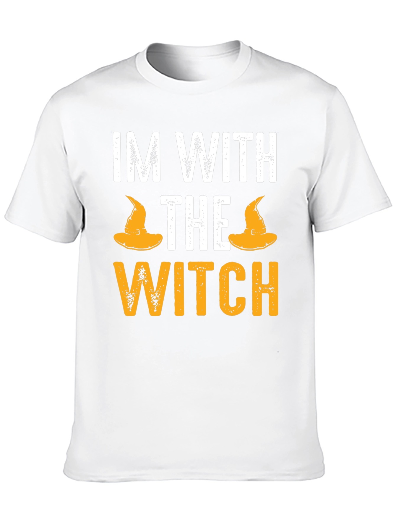 Im With The Witch Halloween Graphic Tee