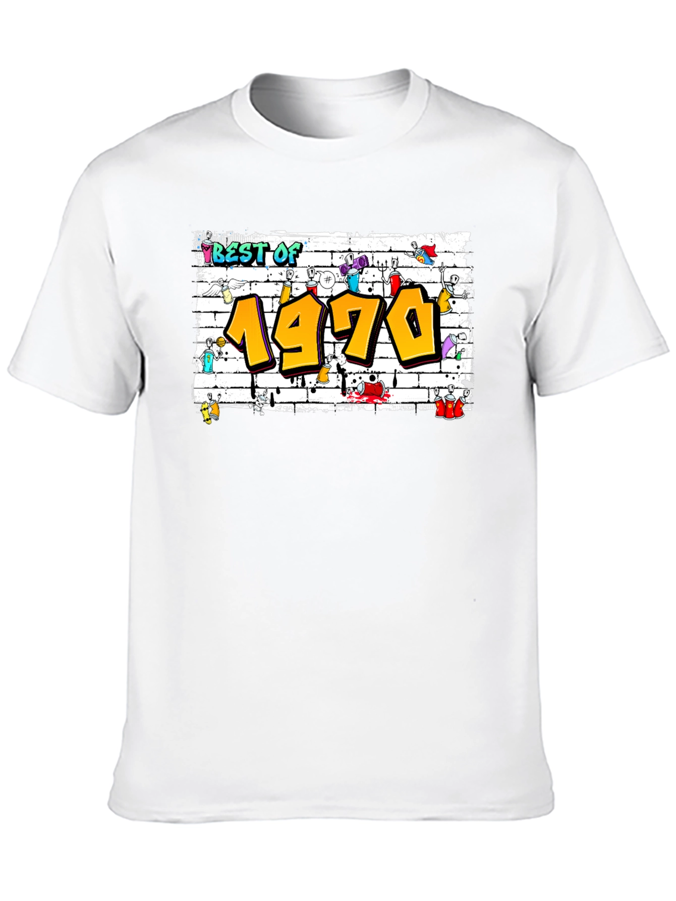 Best of 1970 Graffiti Tee