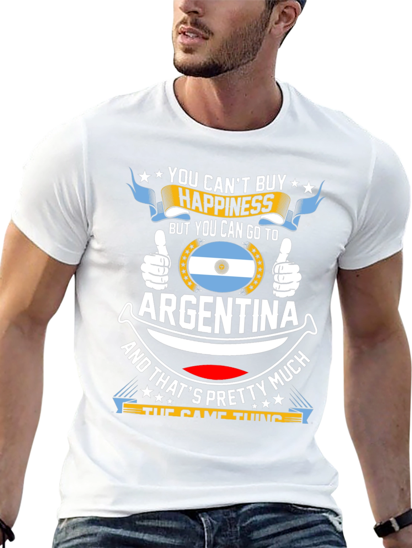 Argentina T-Shirt: Happiness Destination