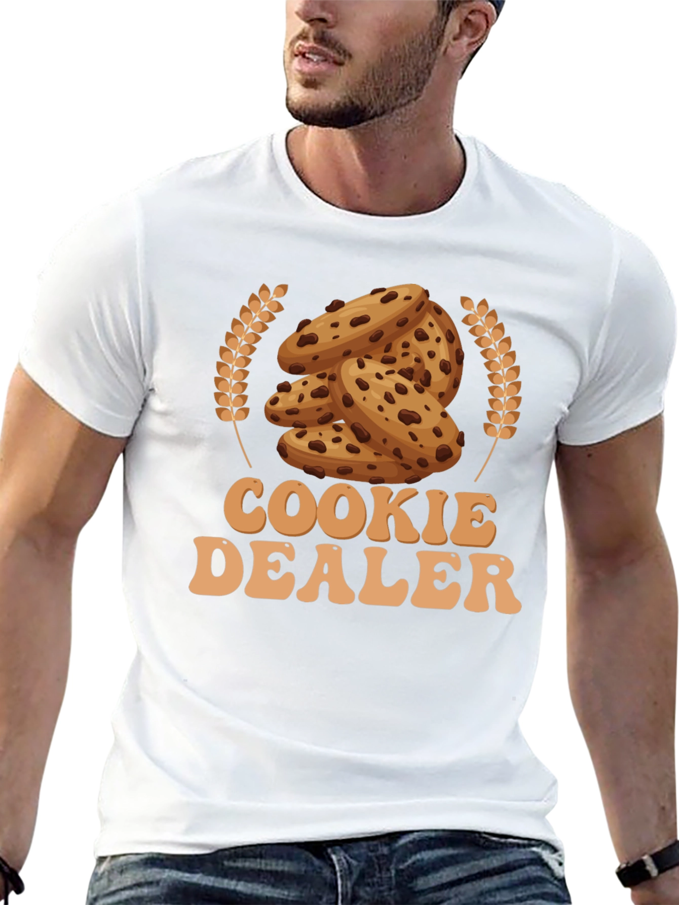 Cookie Dealer T-Shirt Funny Graphic Novelty Tee
