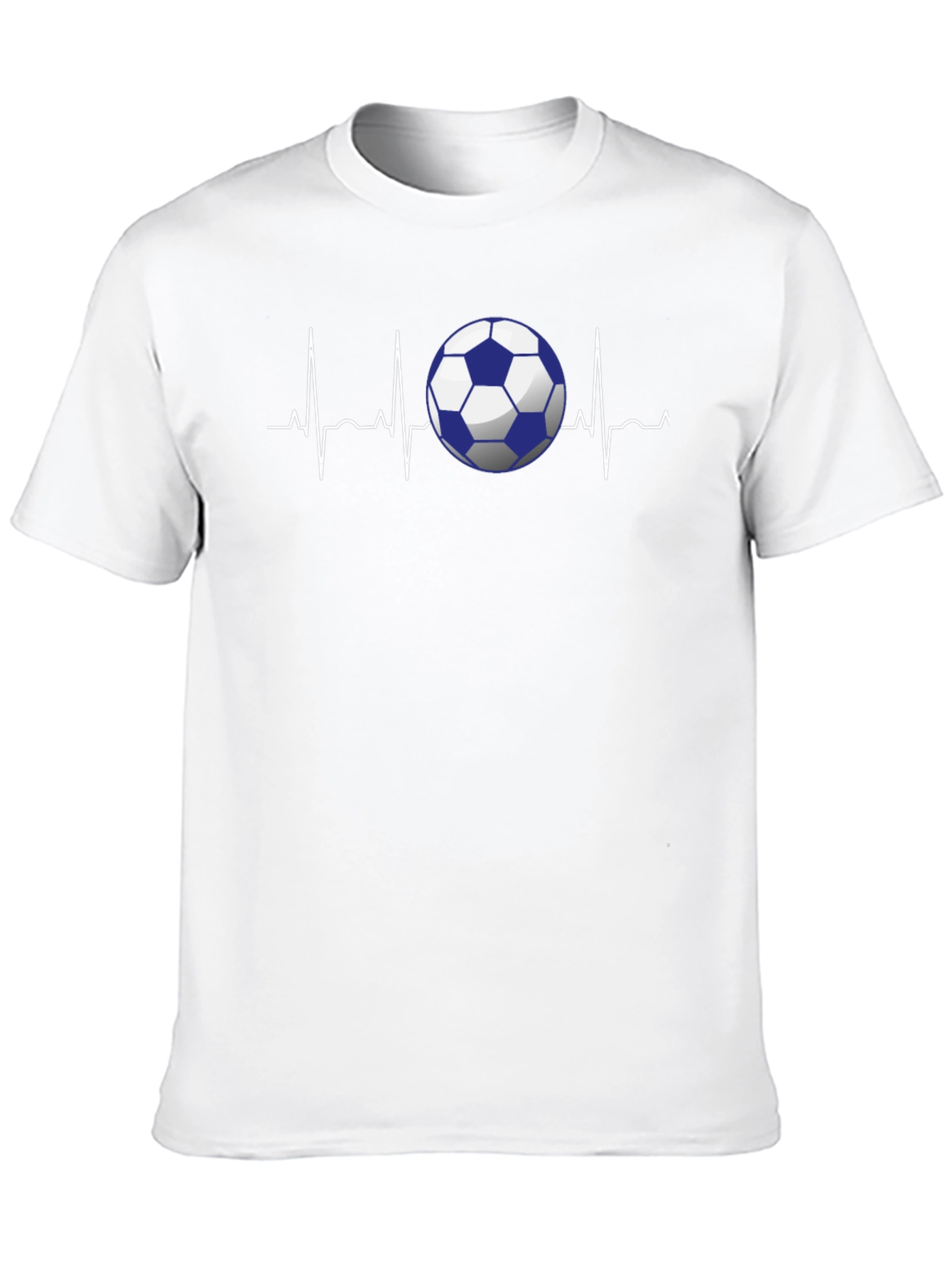 Soccer Heartbeat Graphic Tee