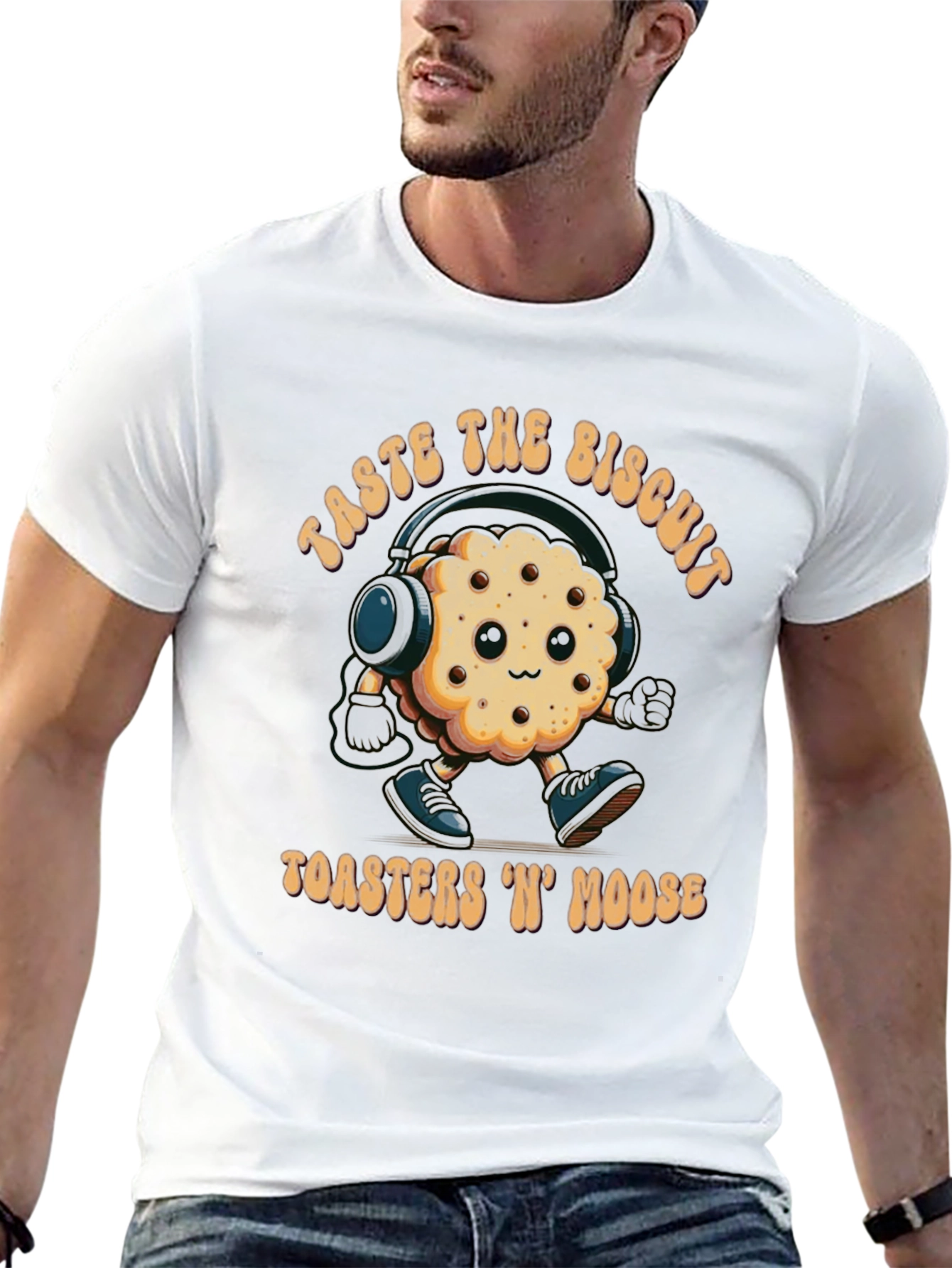 Taste the Biscuit Tee - Funny Foodie Graphic T-Shirt