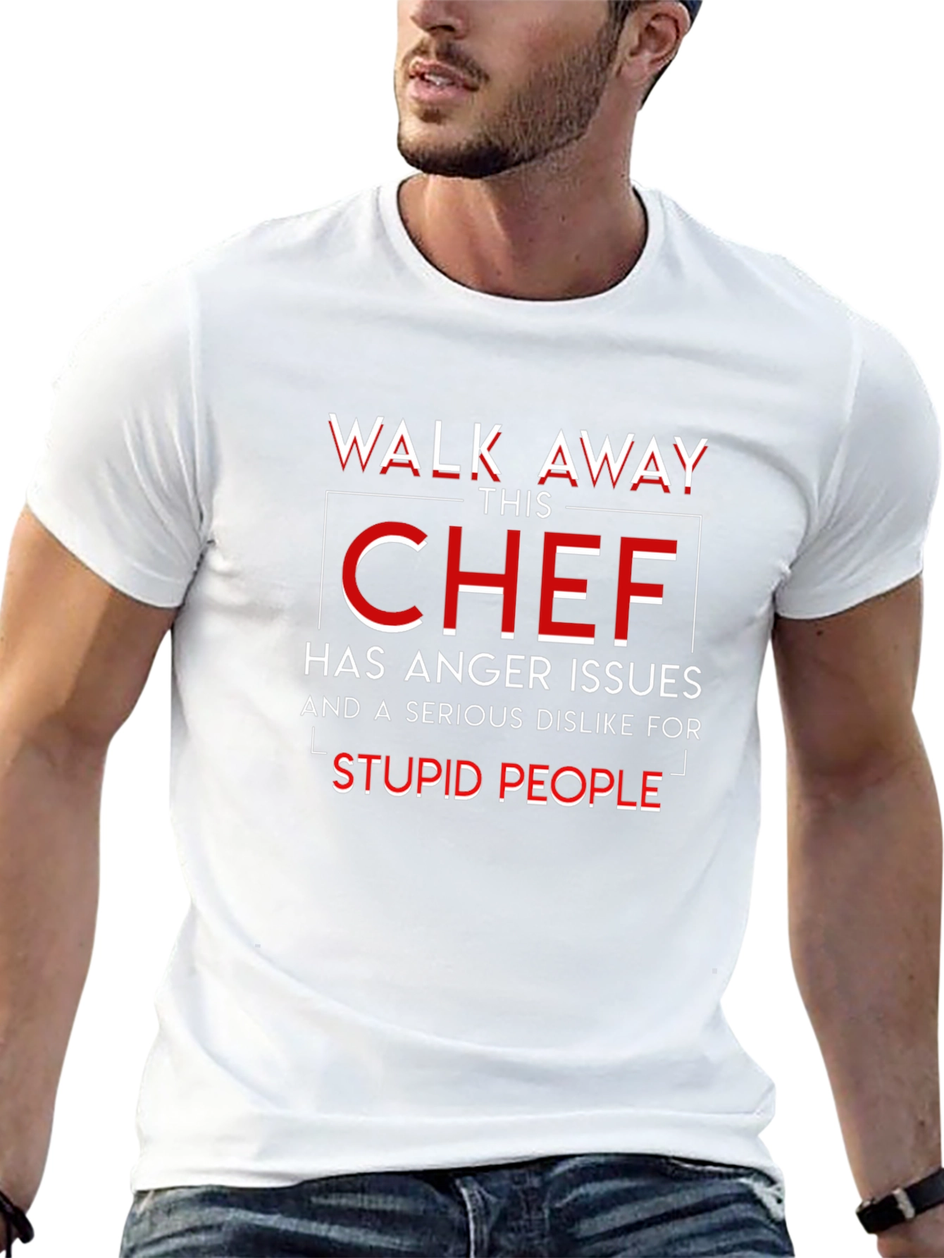 Walk Away This Chef Anger Issues T-Shirt