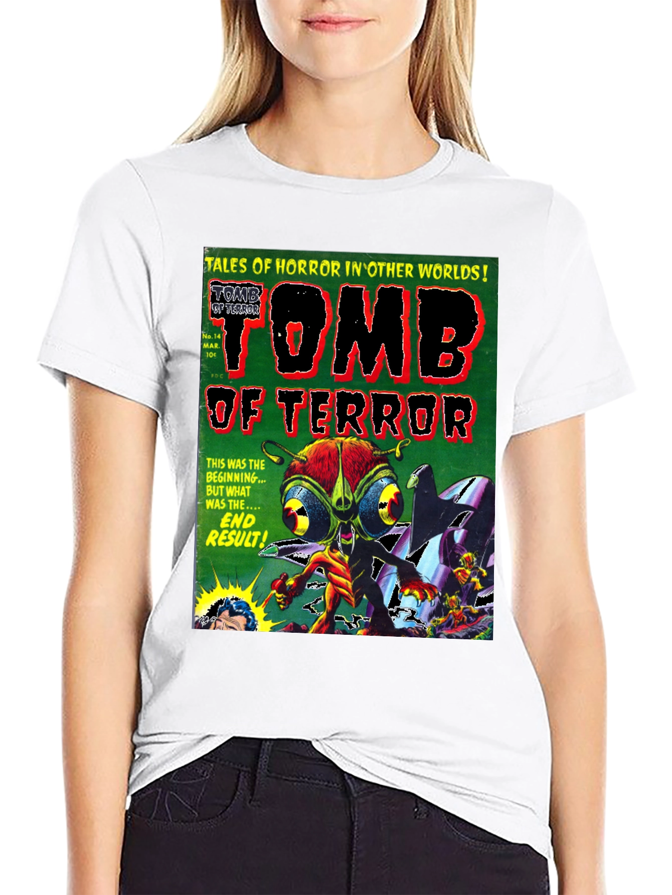Tomb of Terror Comic Book Cover T-Shirt