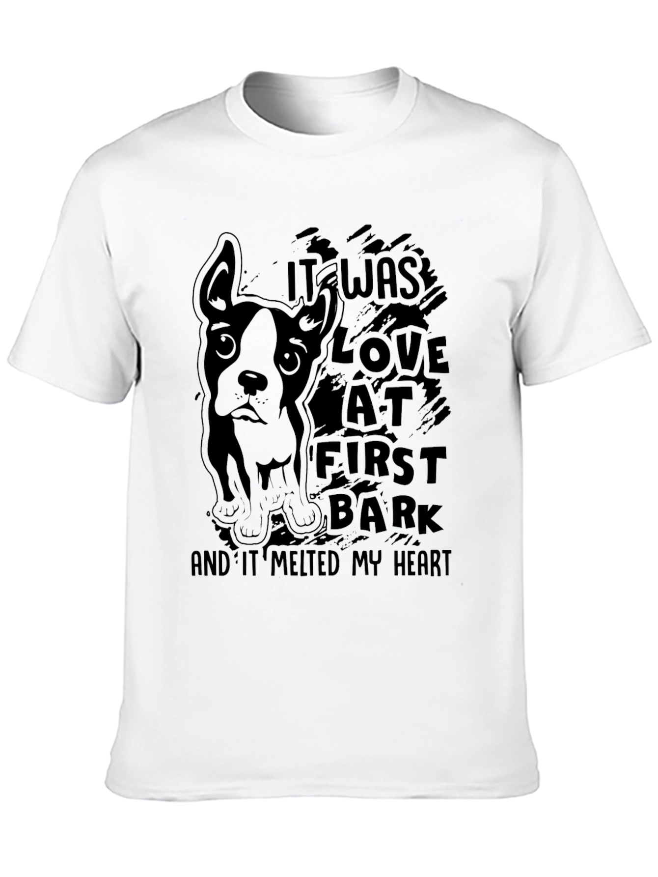 Love at First Bark Graphic T-Shirt
