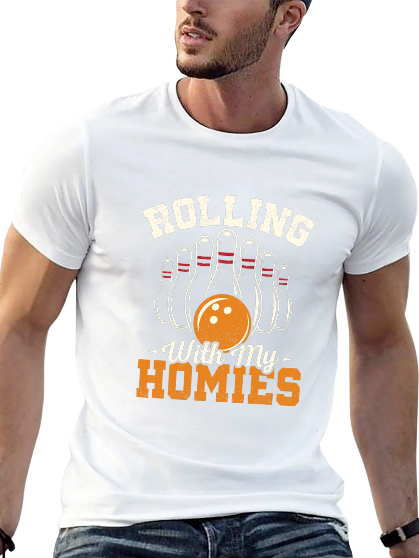 Rolling with My Homies Bowling T-Shirt