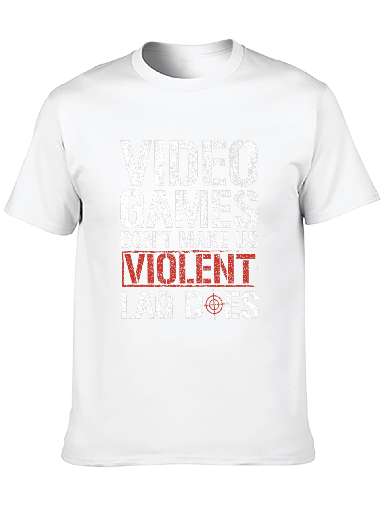 Video Games Lag Does T-Shirt: Gamer Novelty Tee