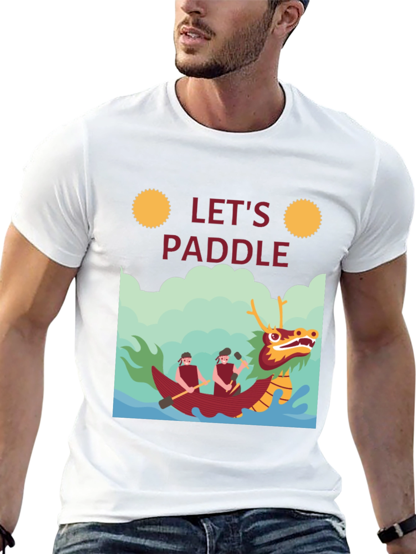 Lets Paddle Dragon Boat Festival T-Shirt