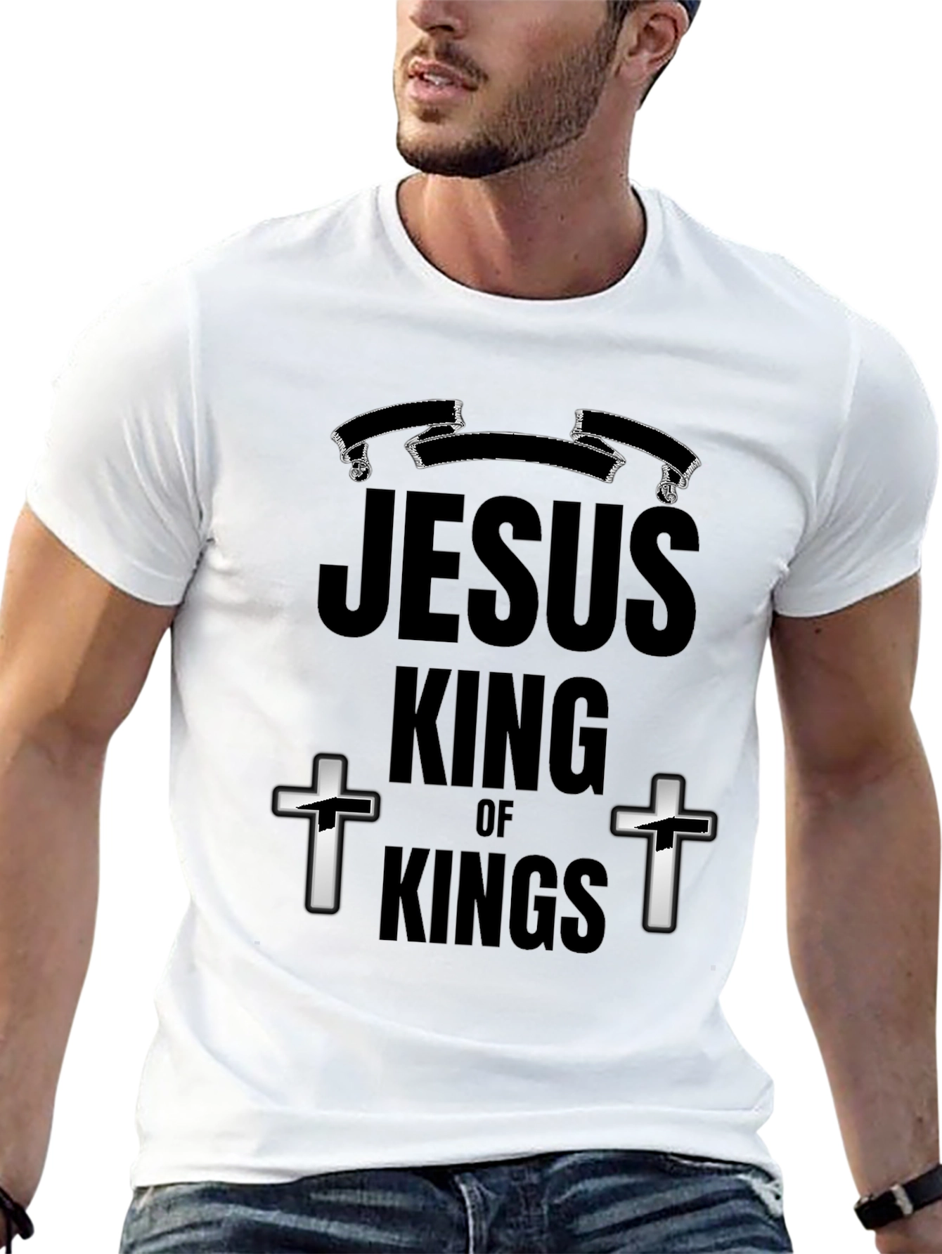 Jesus King of Kings Graphic T-Shirt
