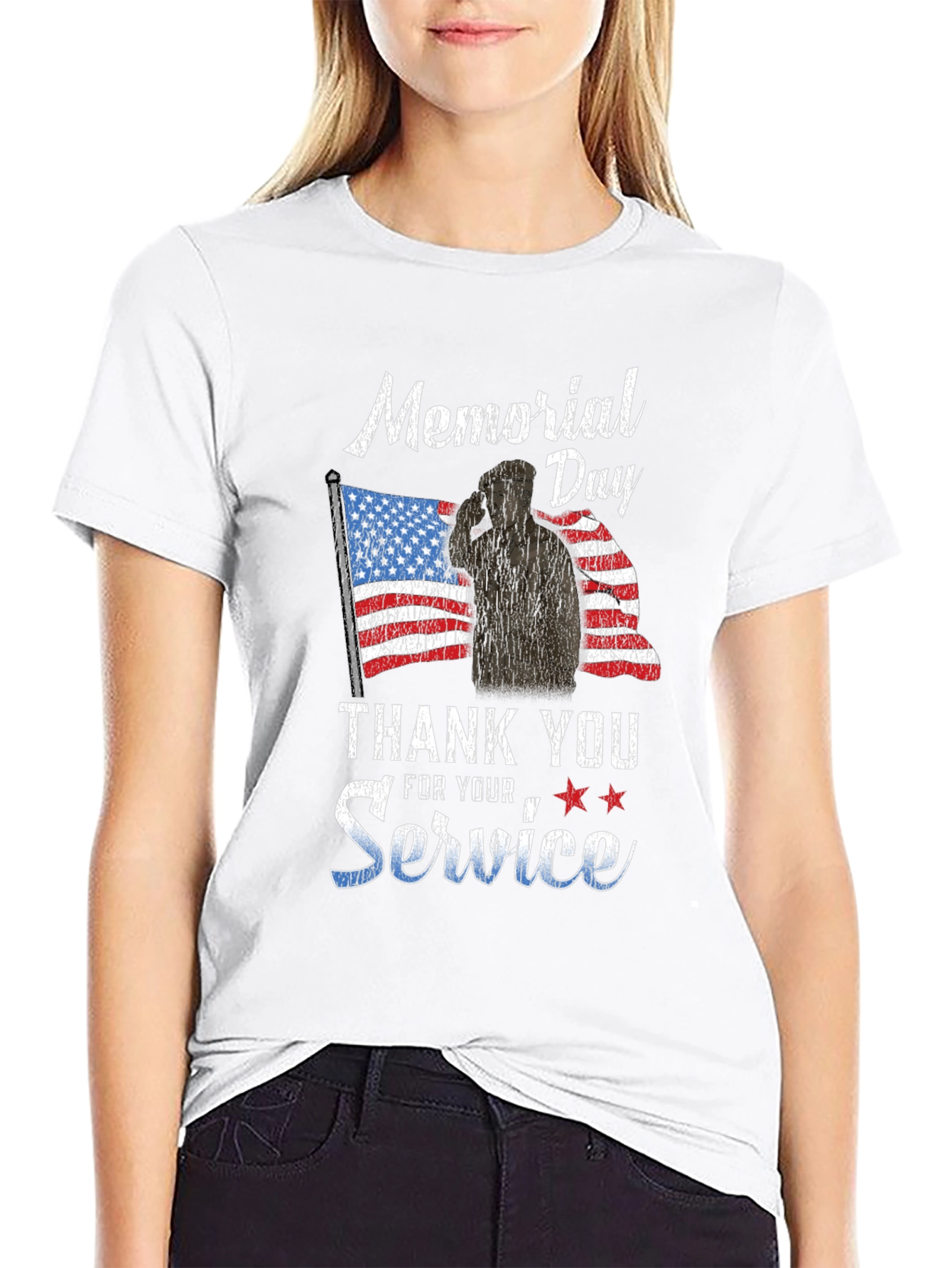 Memorial Day Thank You Service T-Shirt