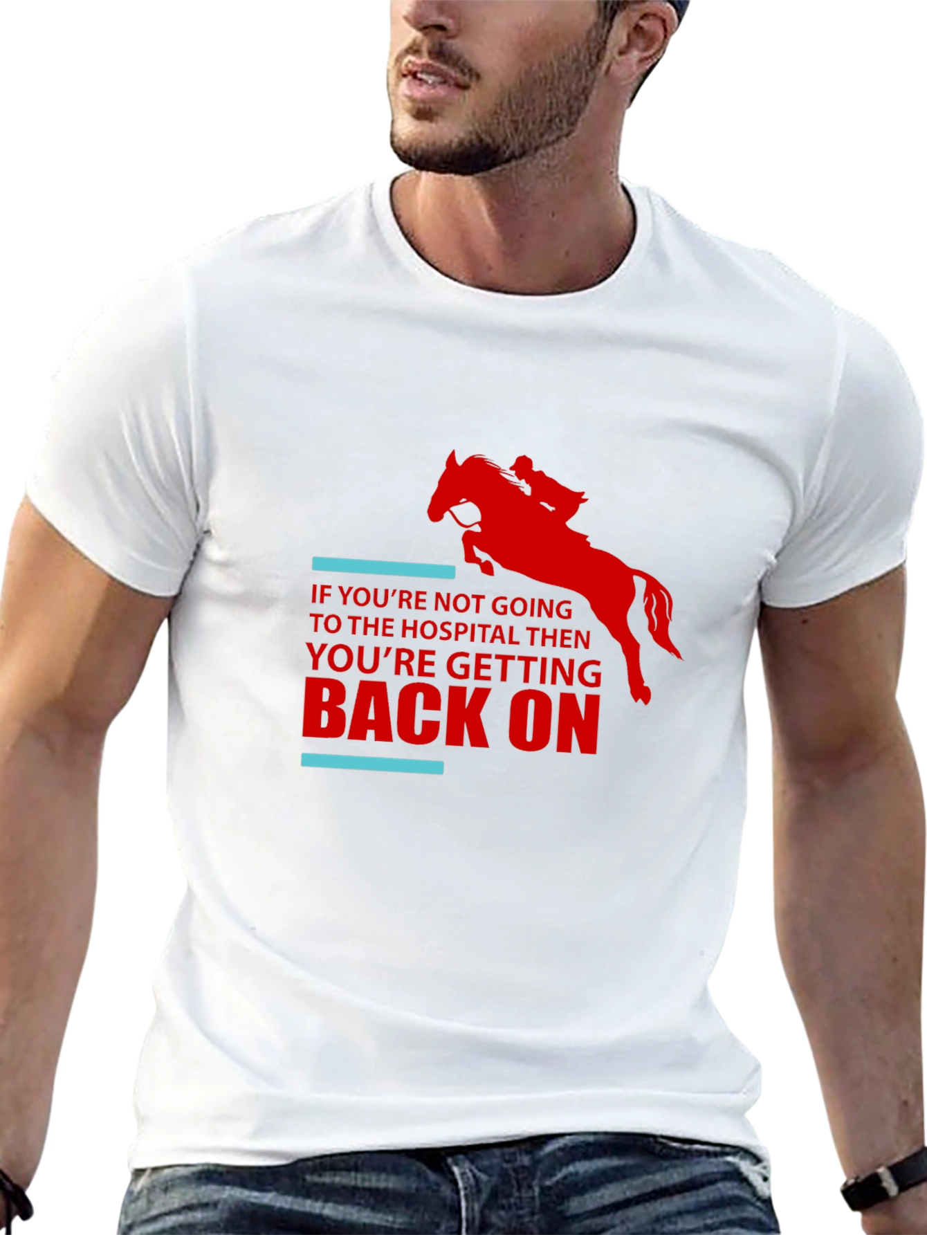 Horseback Riding T-Shirt - Get Back On