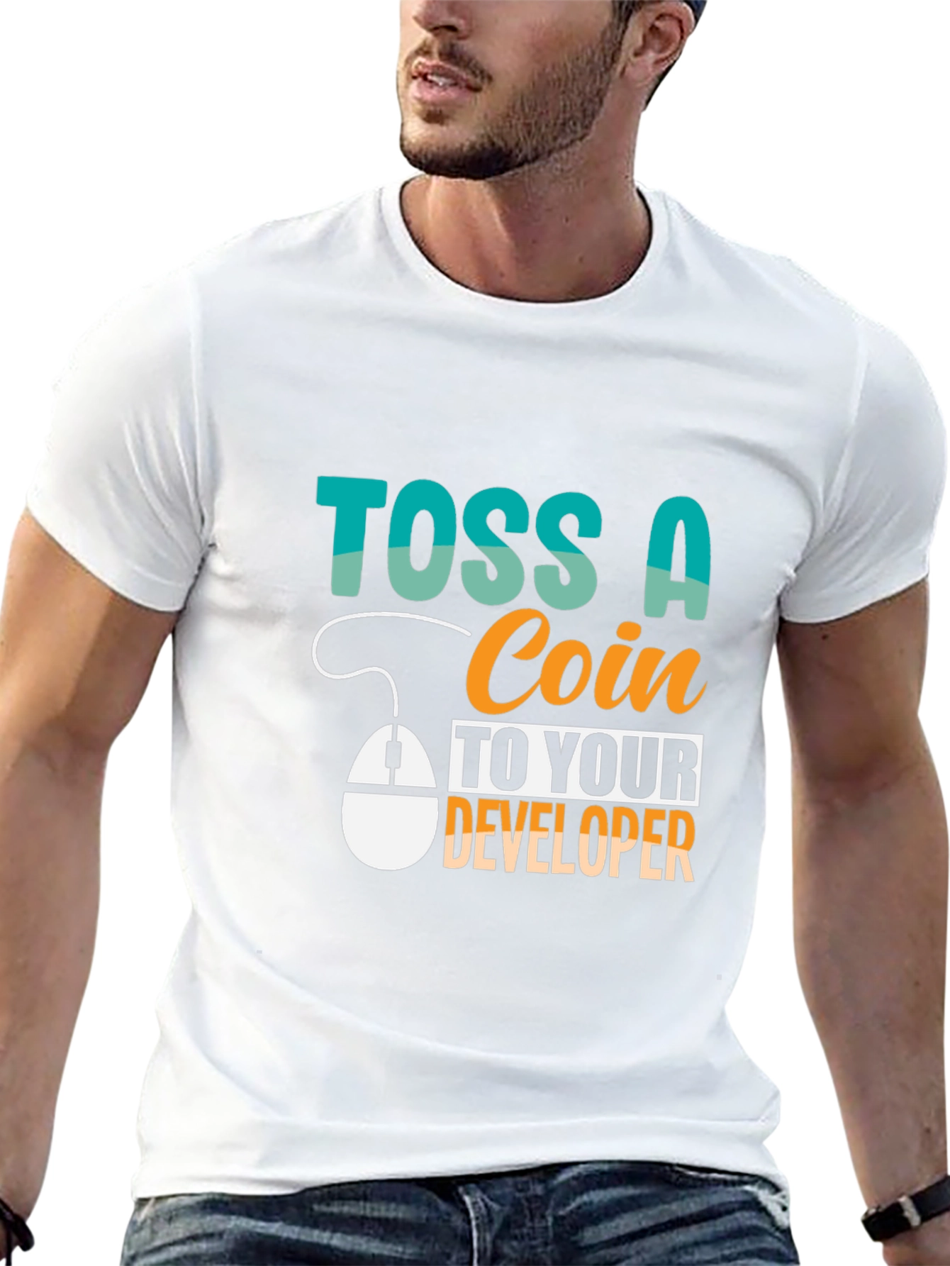 Toss a Coin to Your Developer T-Shirt