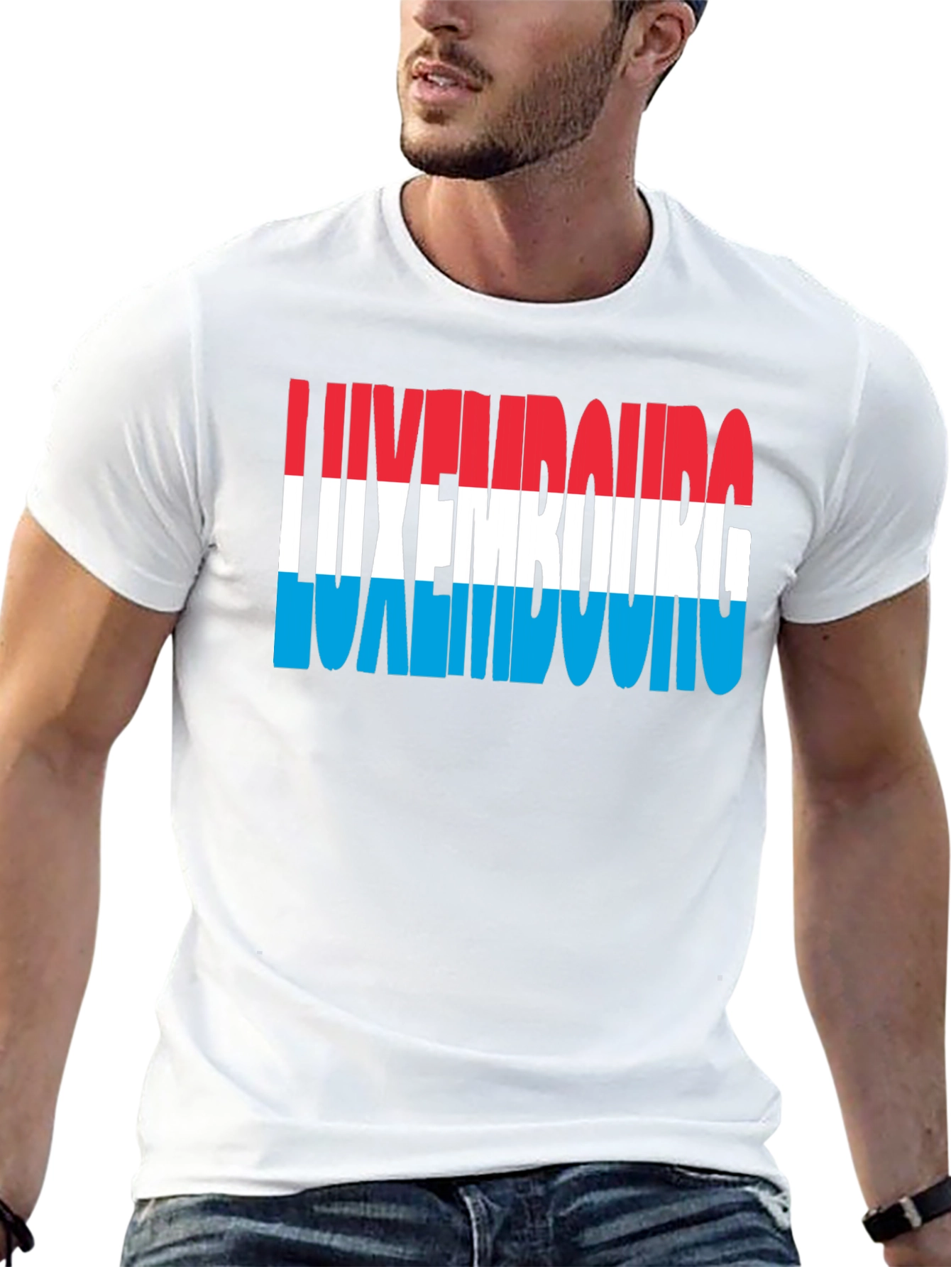 Luxembourg Flag T-Shirt - Graphic Tee