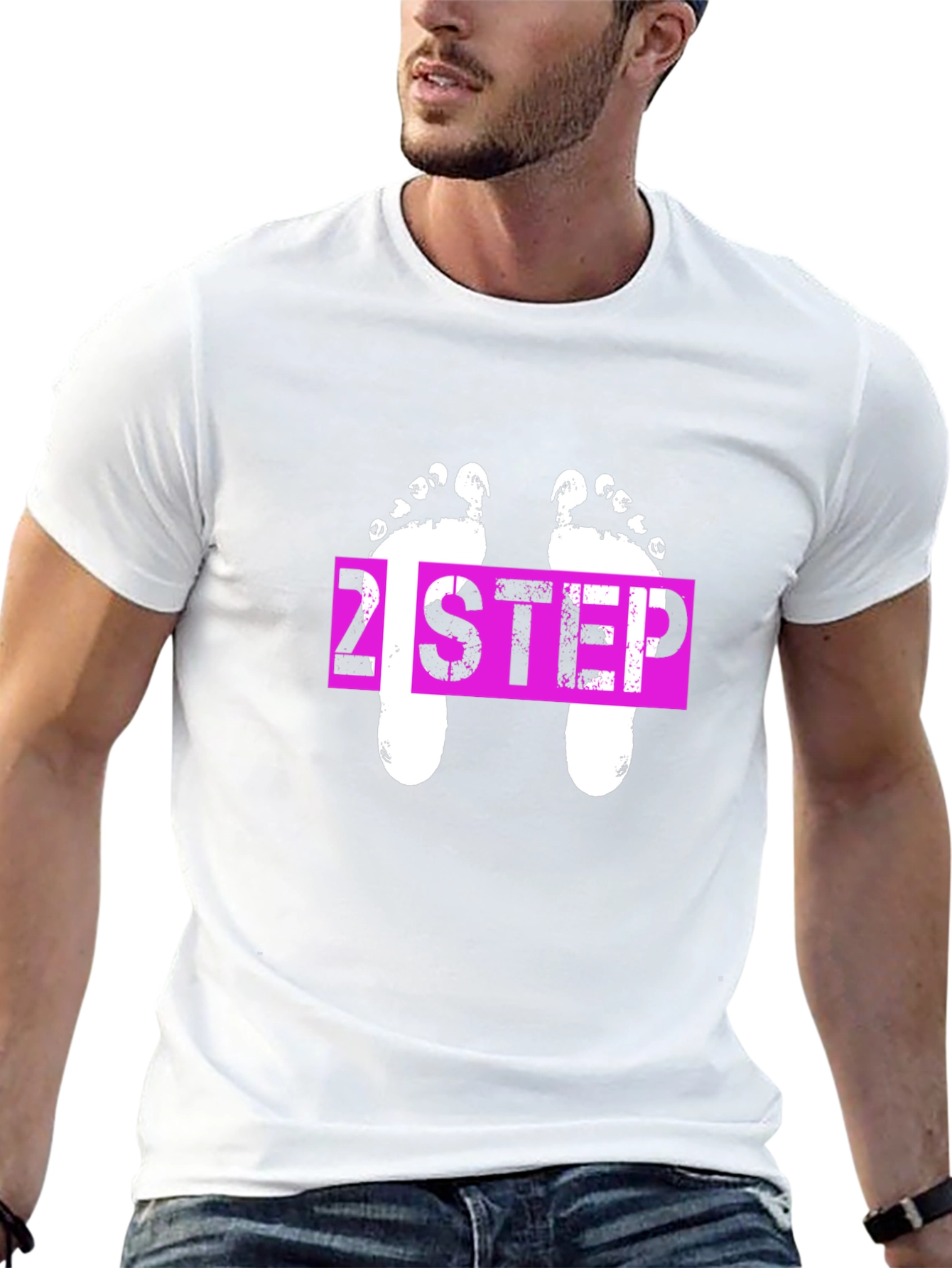 2 Step Dance T-Shirt - Funky Feet Design