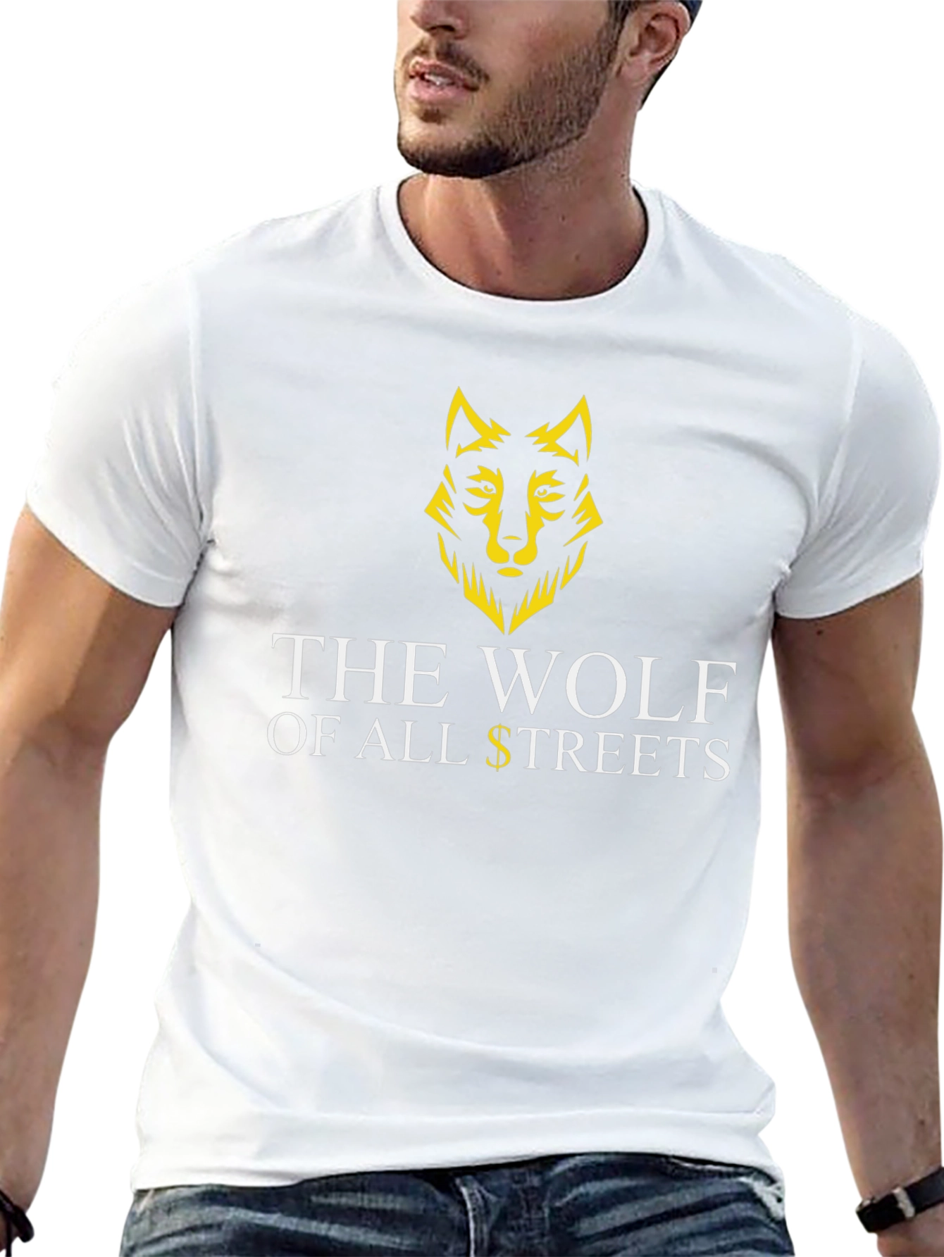 The Wolf of All Streets Black T-Shirt