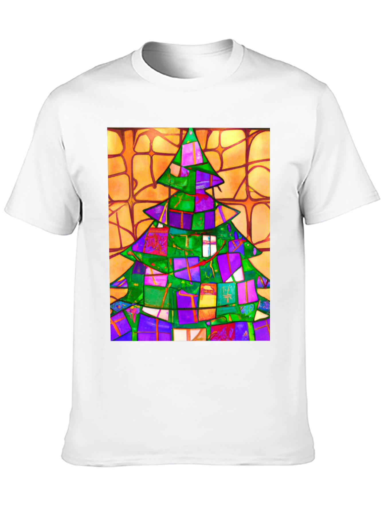 Abstract Christmas Tree T-Shirt