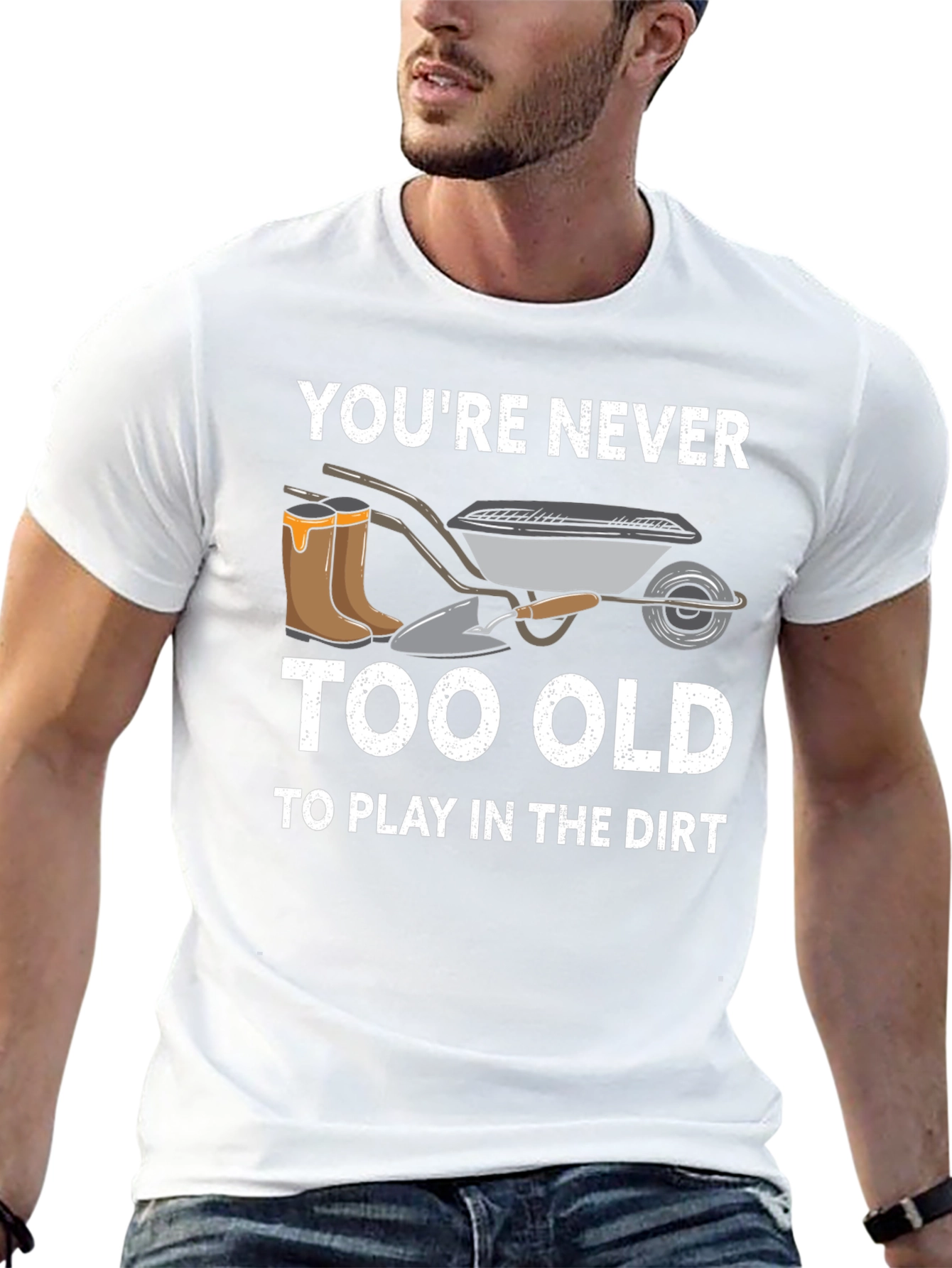 Never Too Old Gardening T-Shirt