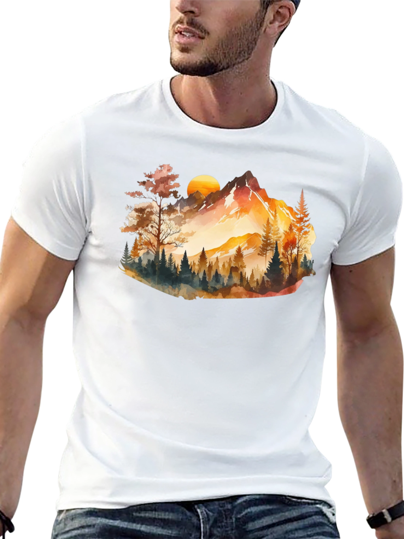 Mountain Sunset Graphic Tee