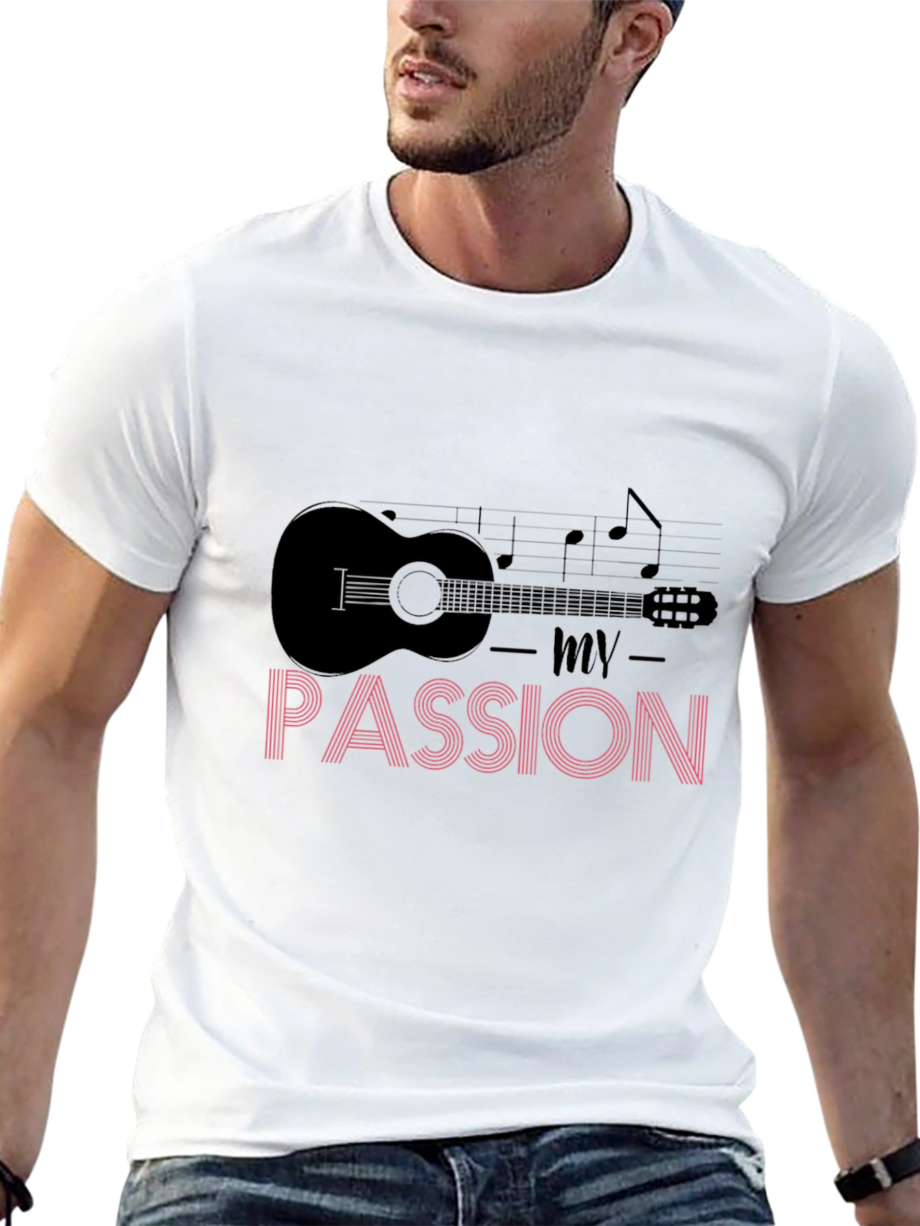 Guitar My Passion Graphic Tee