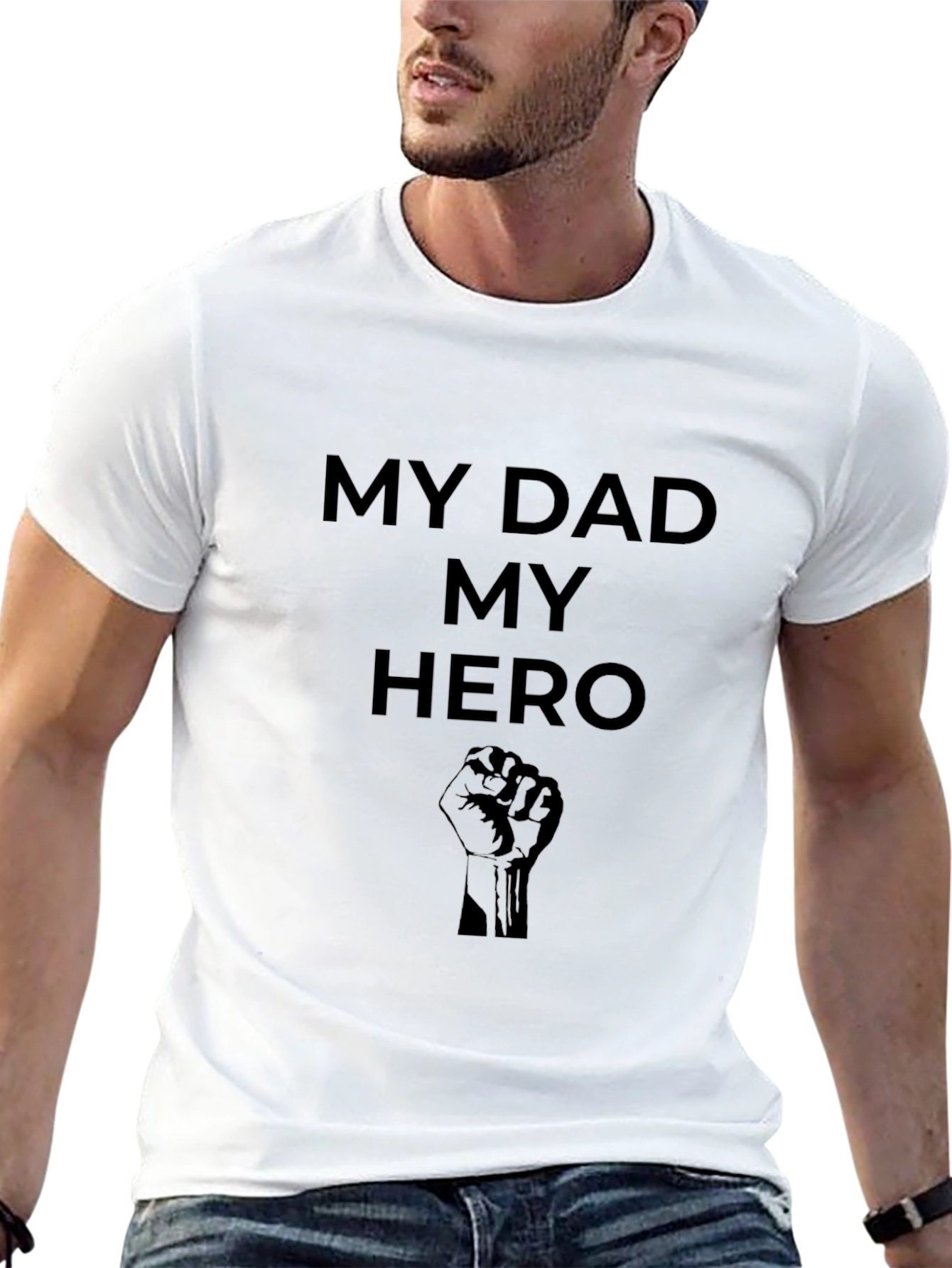 My Dad My Hero Graphic T-Shirt