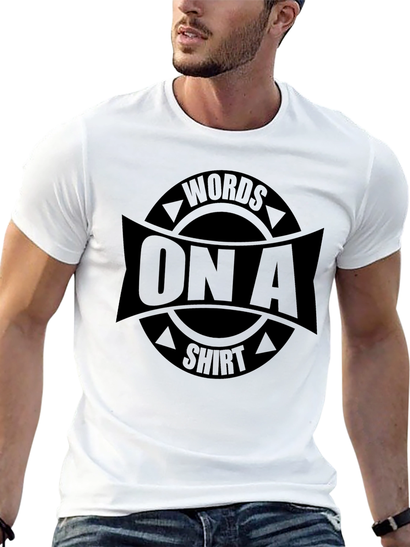 Words on a Shirt Graphic Tee