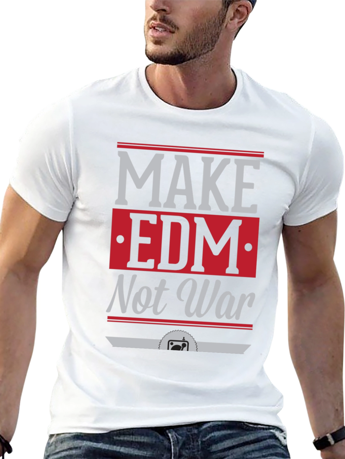 Make EDM Not War Graphic Tee