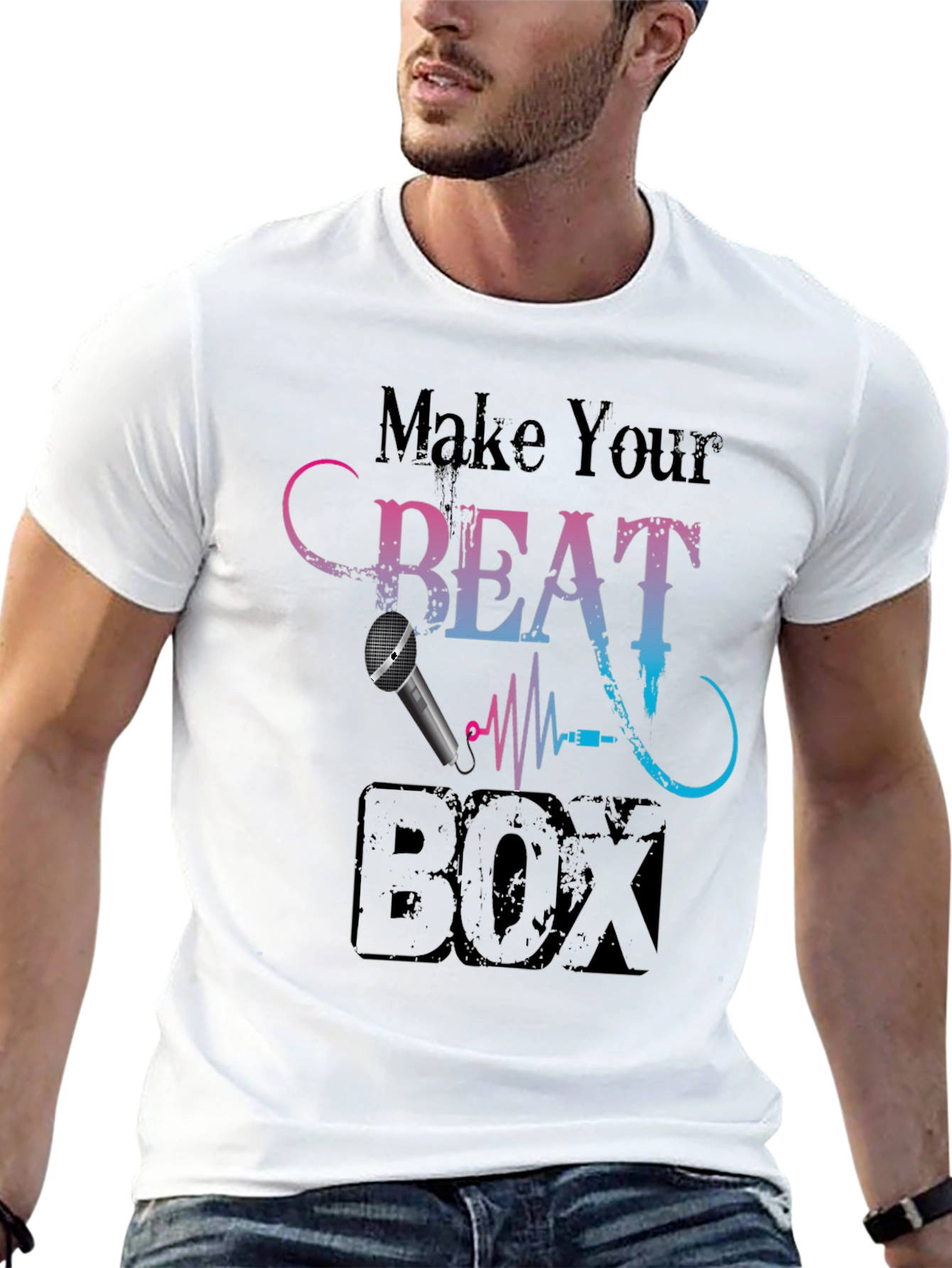 Make Your Beat Box T-Shirt - Music Lover Tee