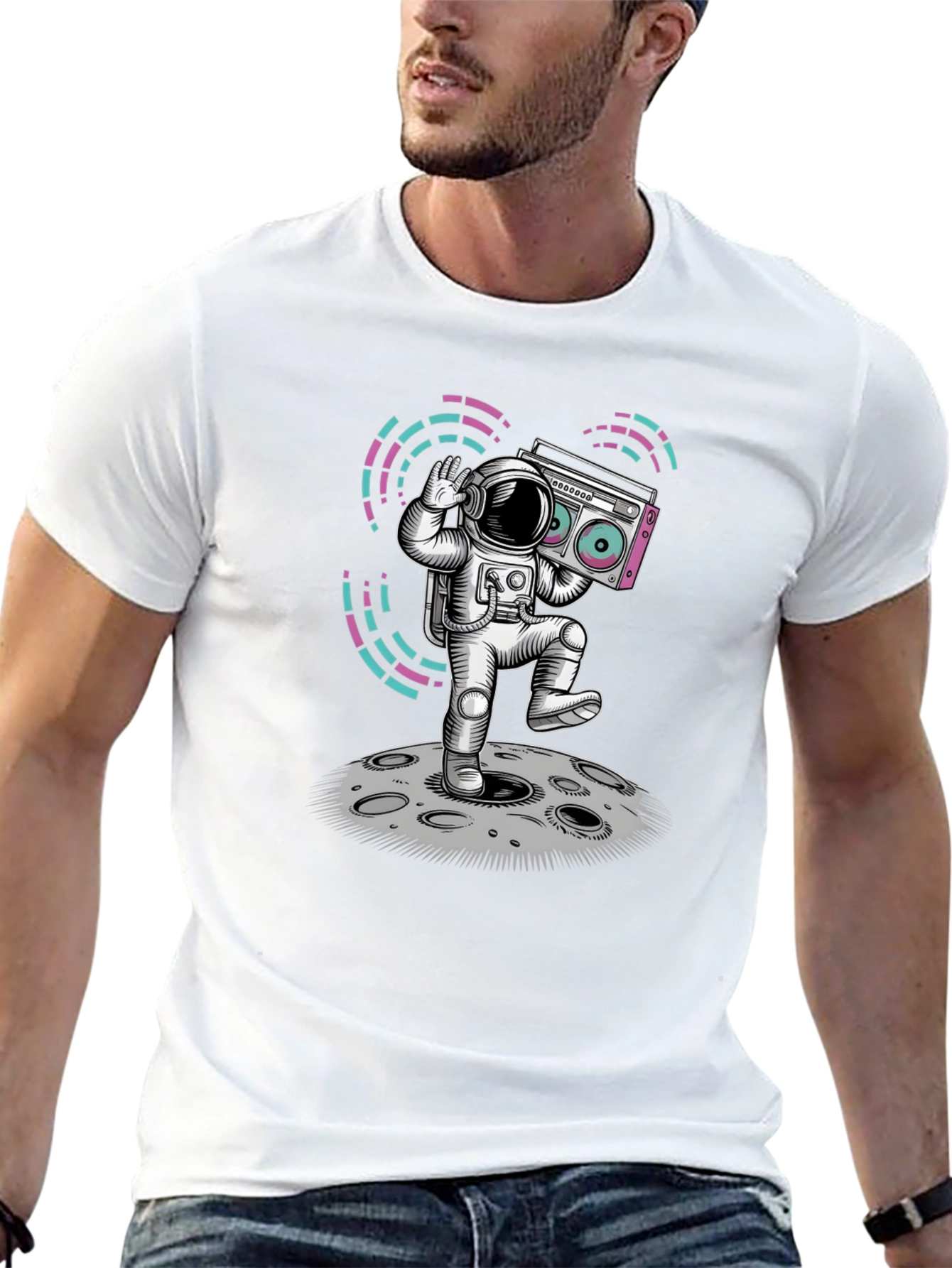 Astronaut Moonwalk Tee