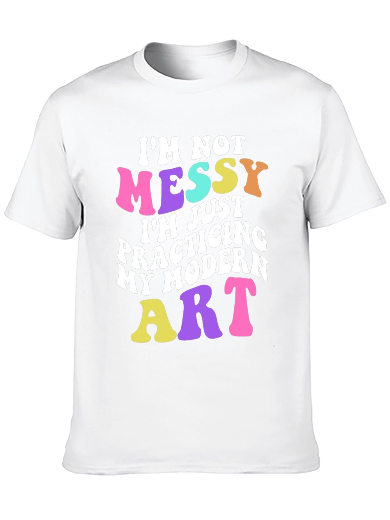 Messy Modern Art T-Shirt