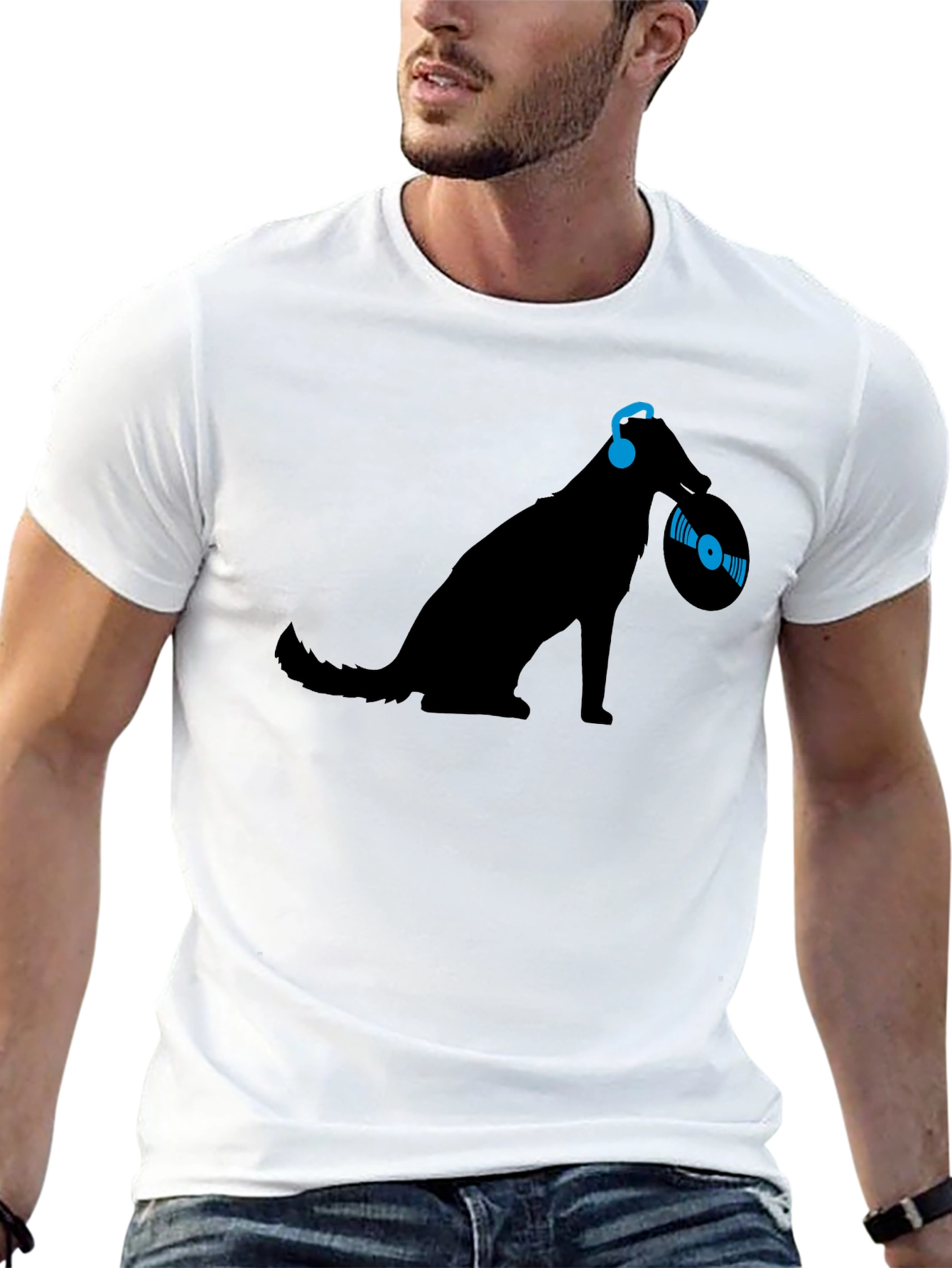 Dog DJ T-Shirt - Cool Canine Music Lover Tee