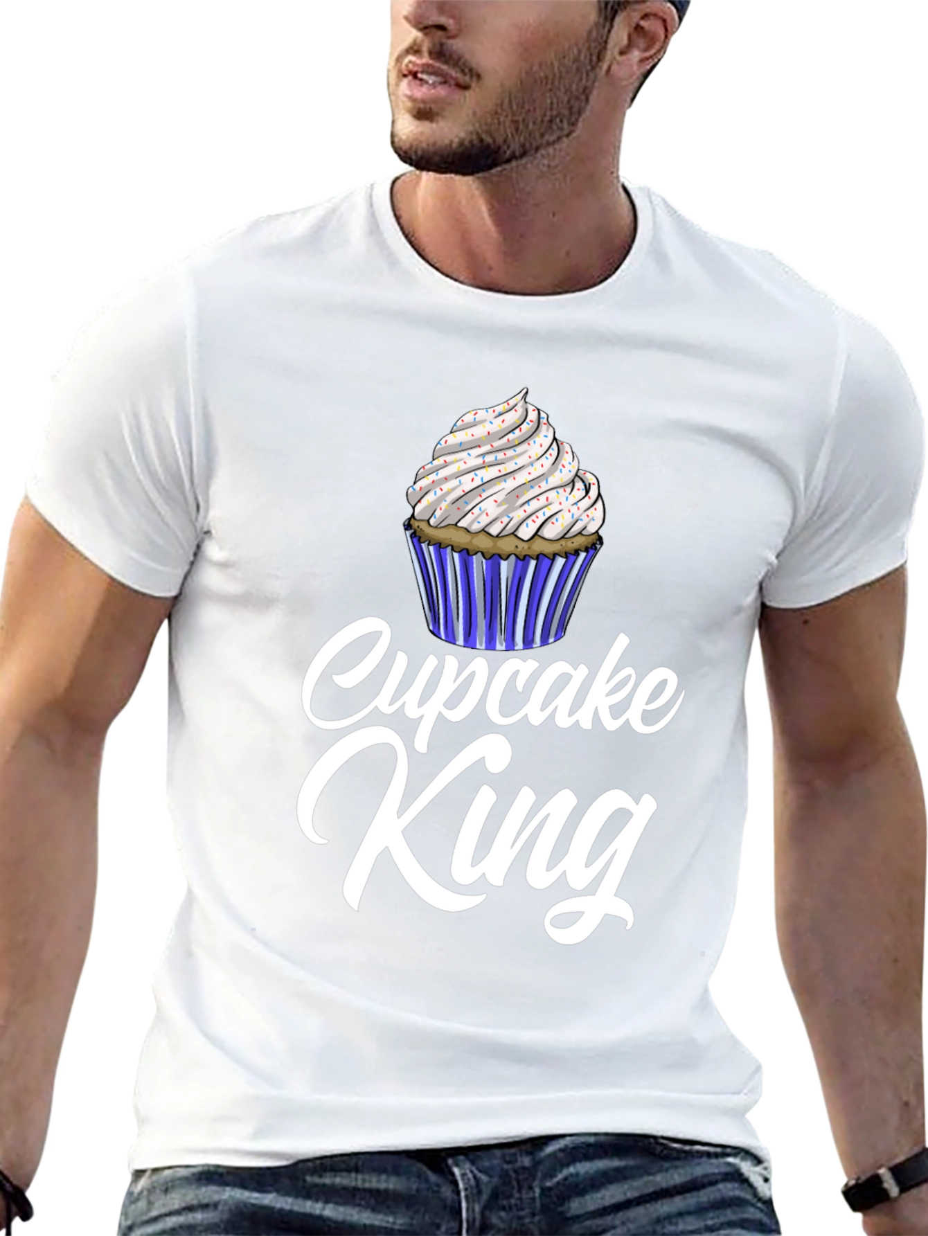 Cupcake King Graphic T-Shirt