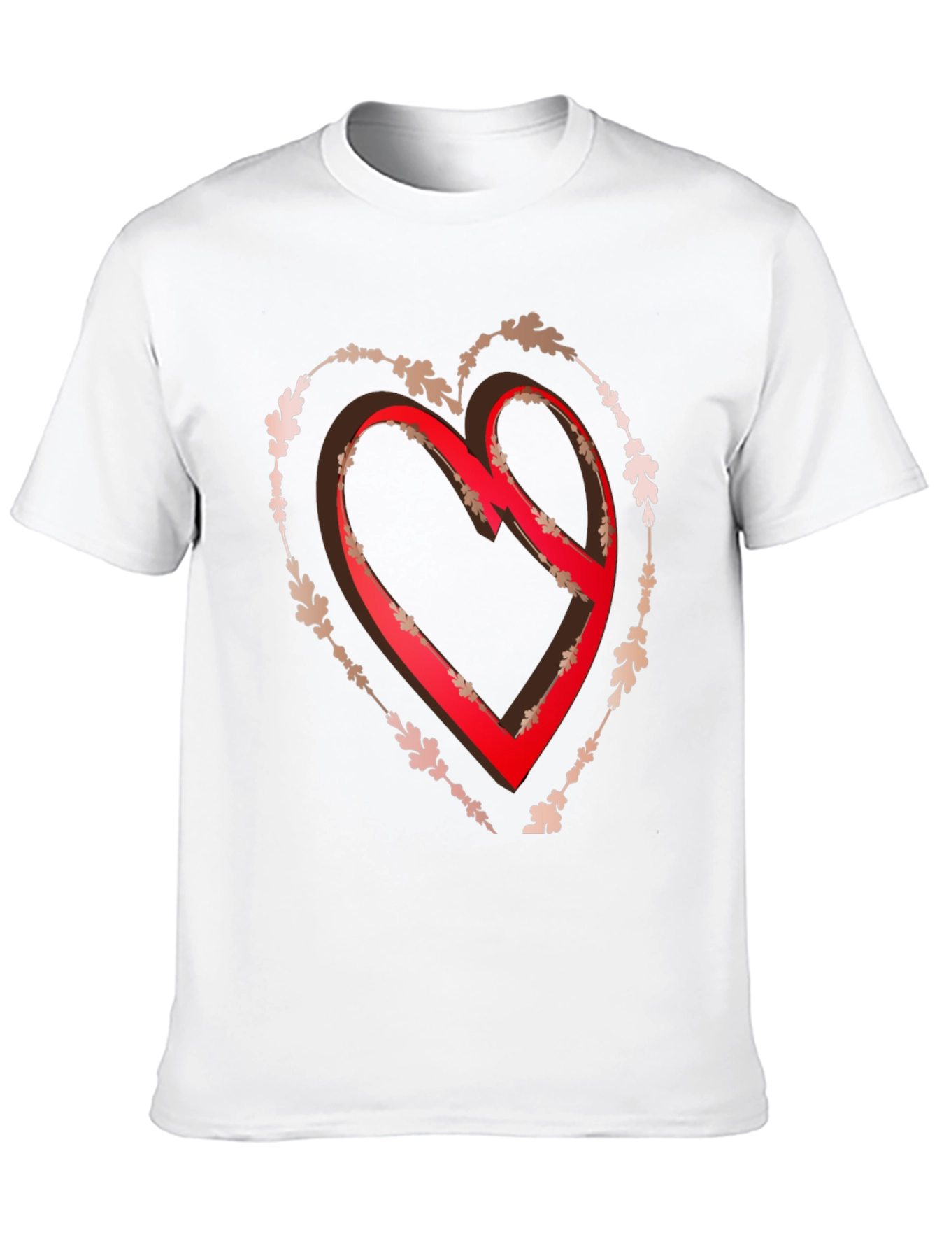 Heart Graphic Tee - Black